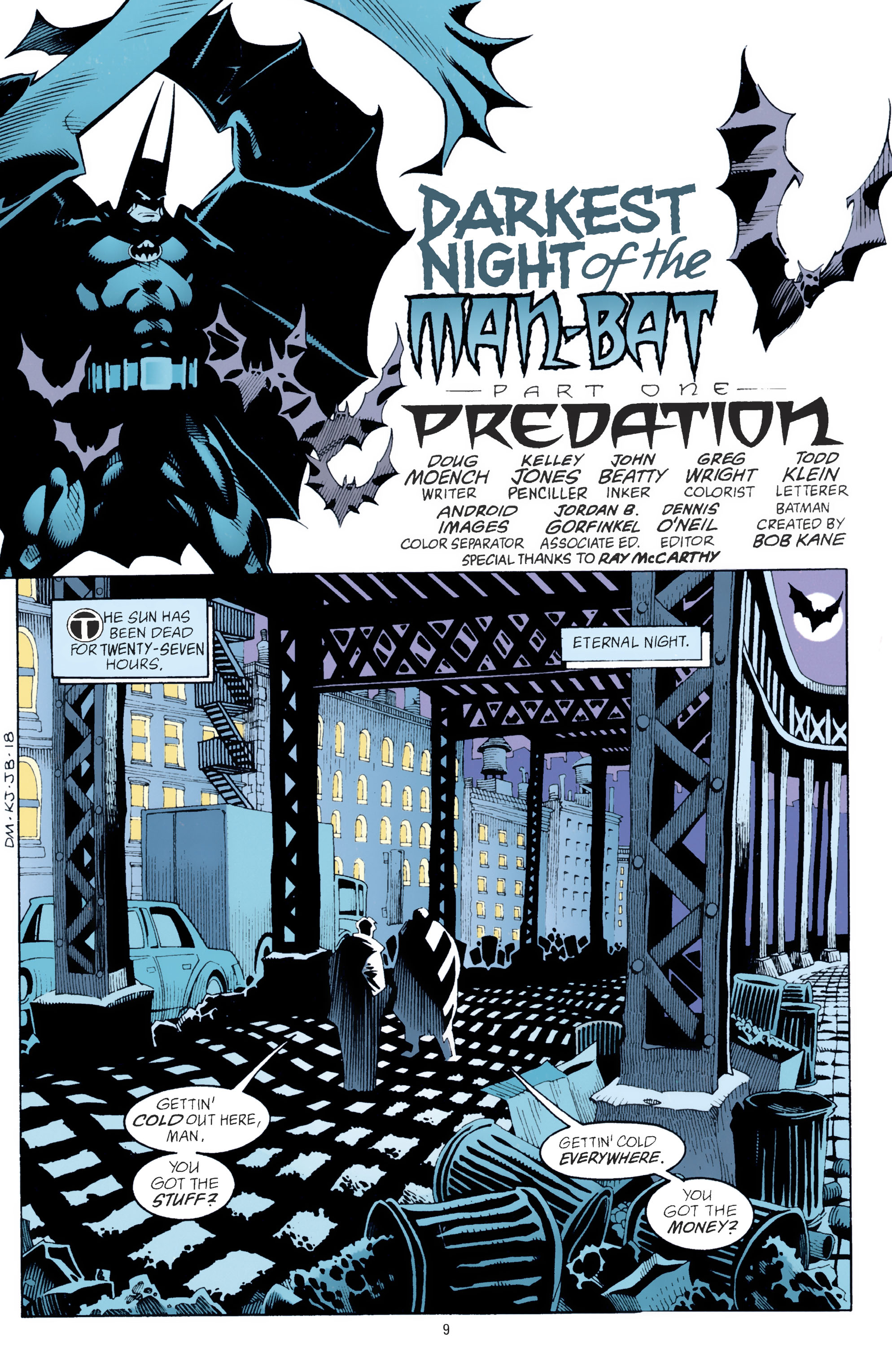 Read online Batman by Doug Moench & Kelley Jones comic -  Issue # TPB 2 (Part 1) - 9