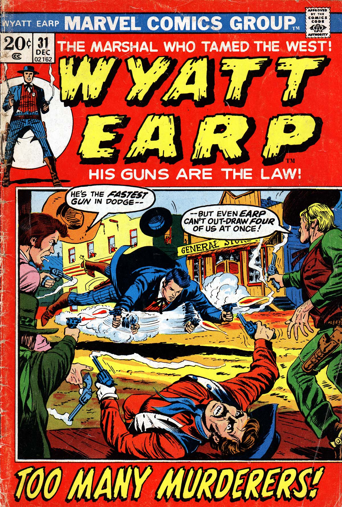 Read online Wyatt Earp comic -  Issue #31 - 1