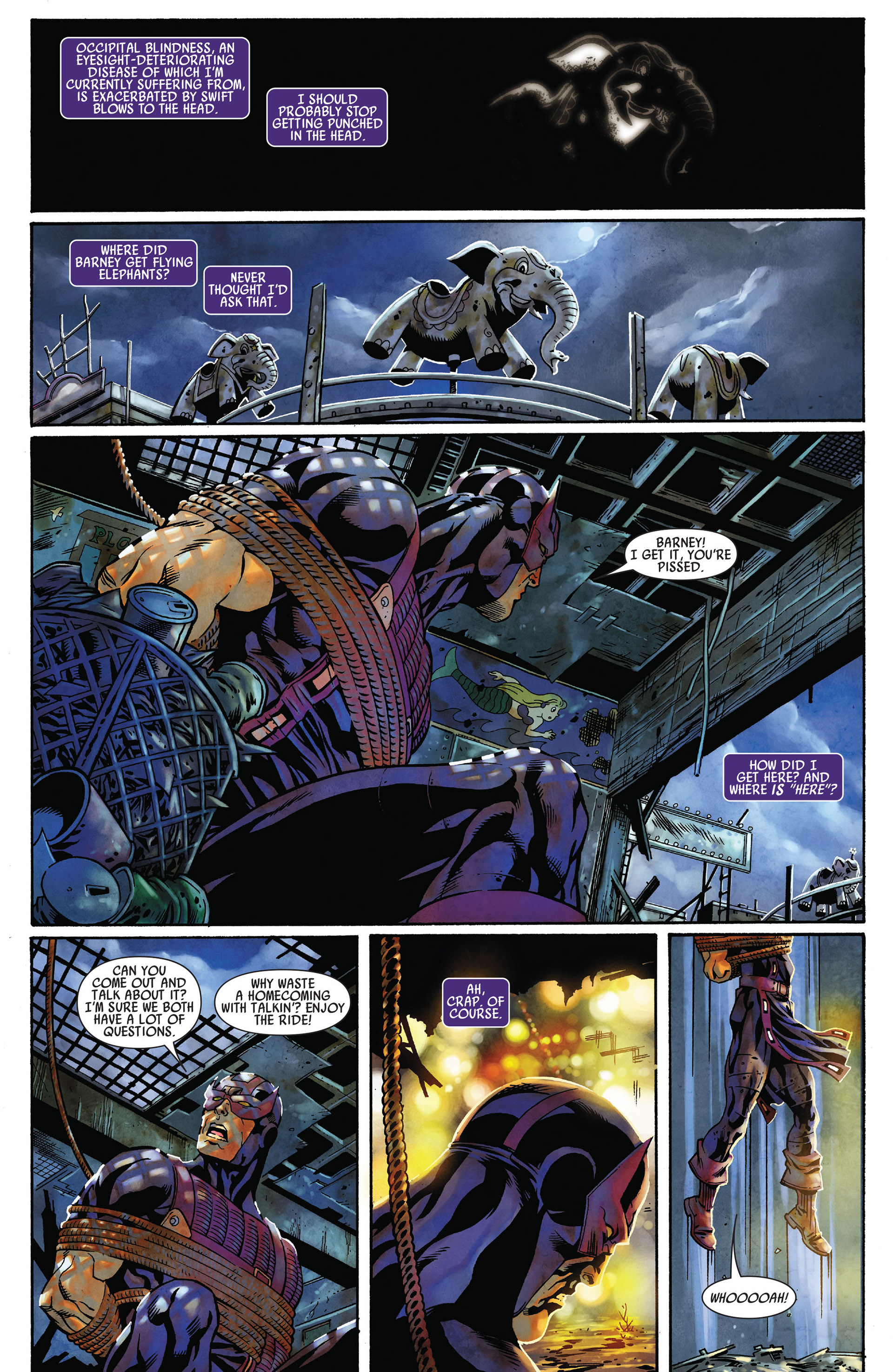 Read online Hawkeye: Blindspot comic -  Issue #3 - 10