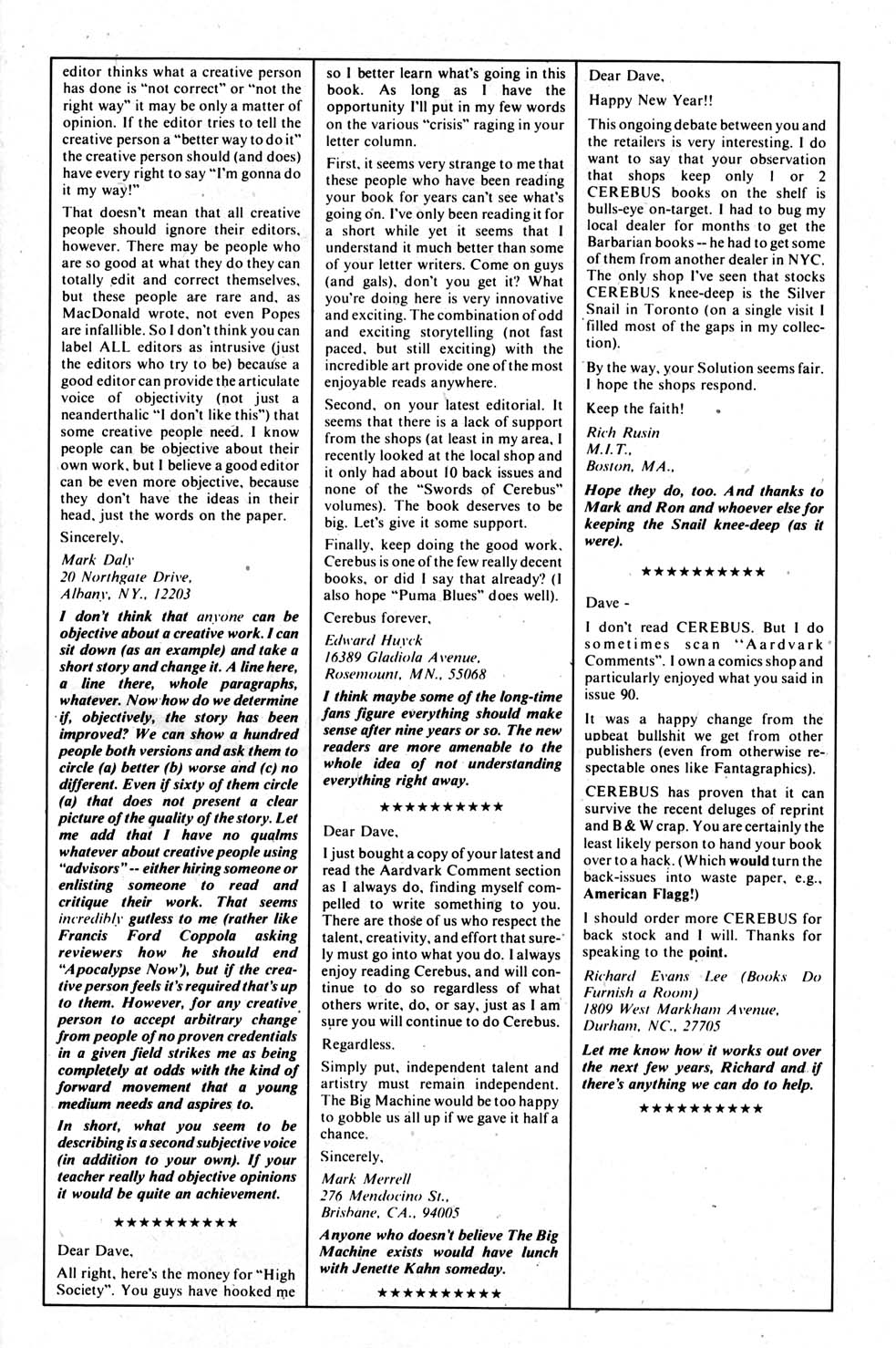 Cerebus Issue #94 #94 - English 25