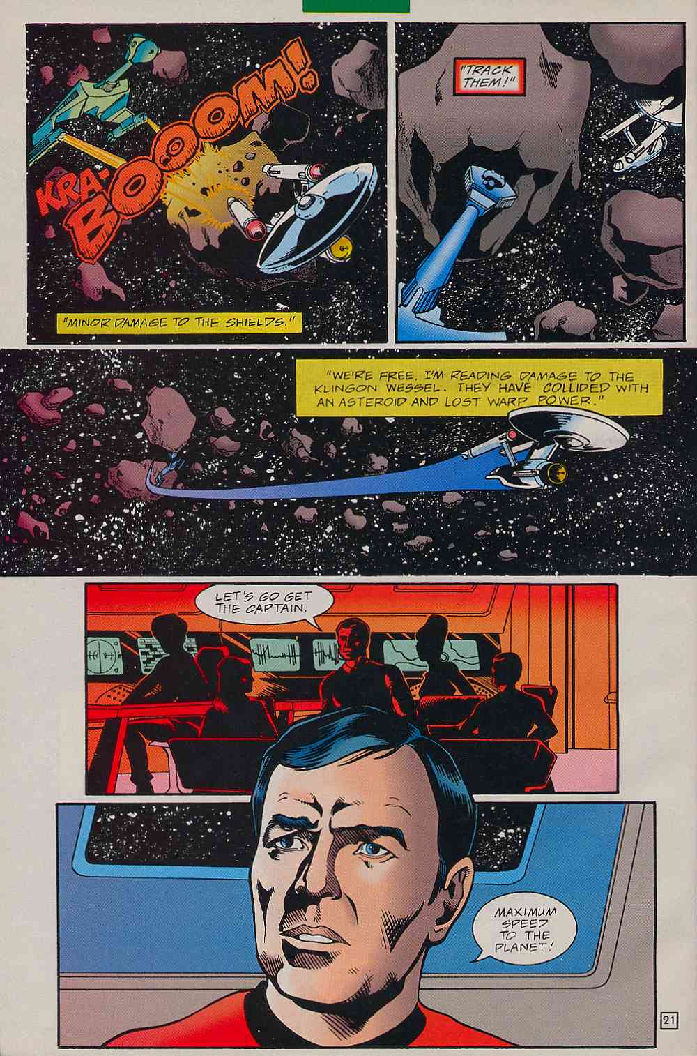 Read online Star Trek (1989) comic -  Issue #78 - 21