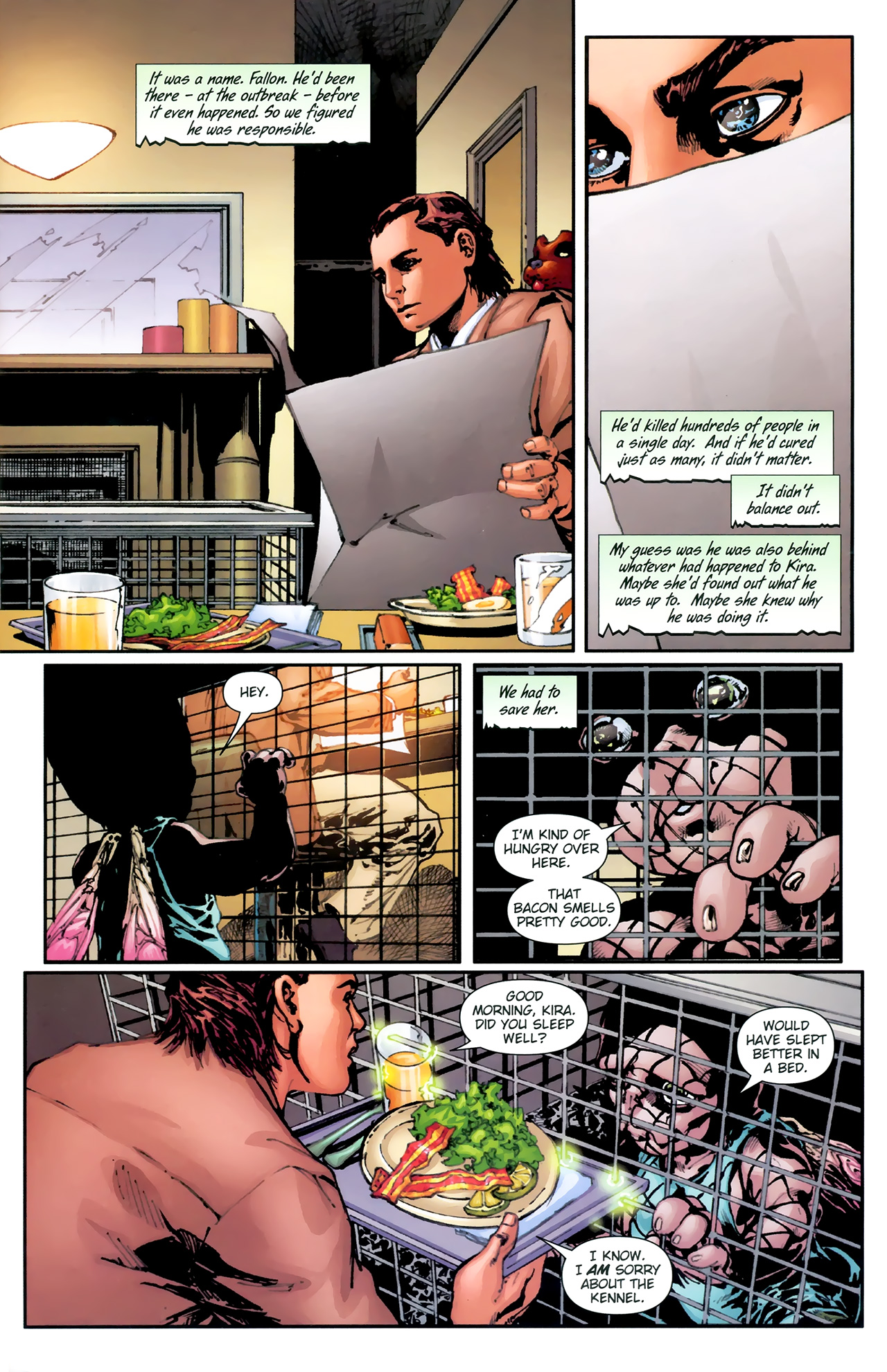 Read online George R.R. Martin's Wild Cards: The Hard Call comic -  Issue #5 - 3