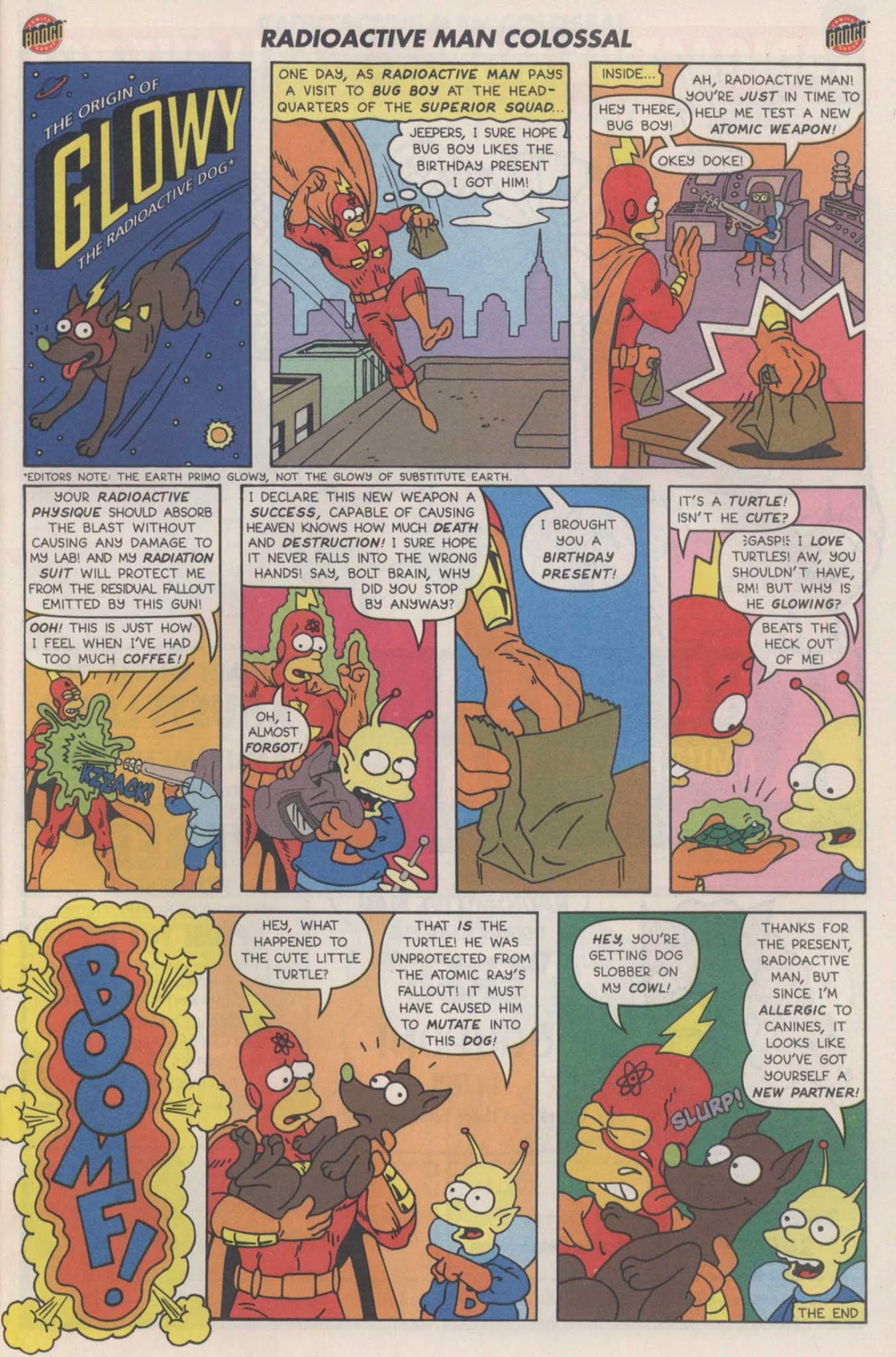 Read online Radioactive Man 80 pg. Colossal comic -  Issue # Full - 45