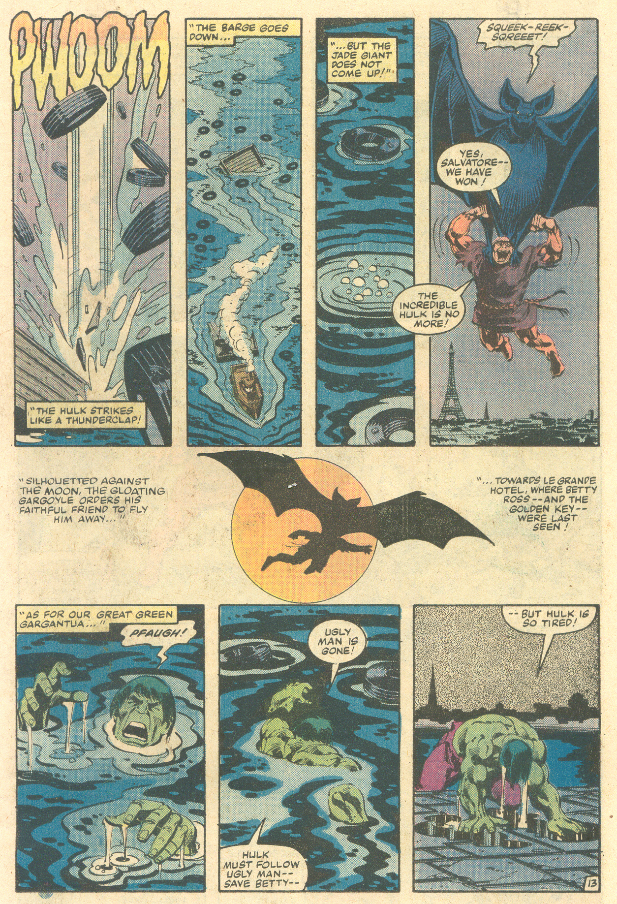 Read online The Incredible Hulk Versus Quasimodo comic -  Issue # Full - 14