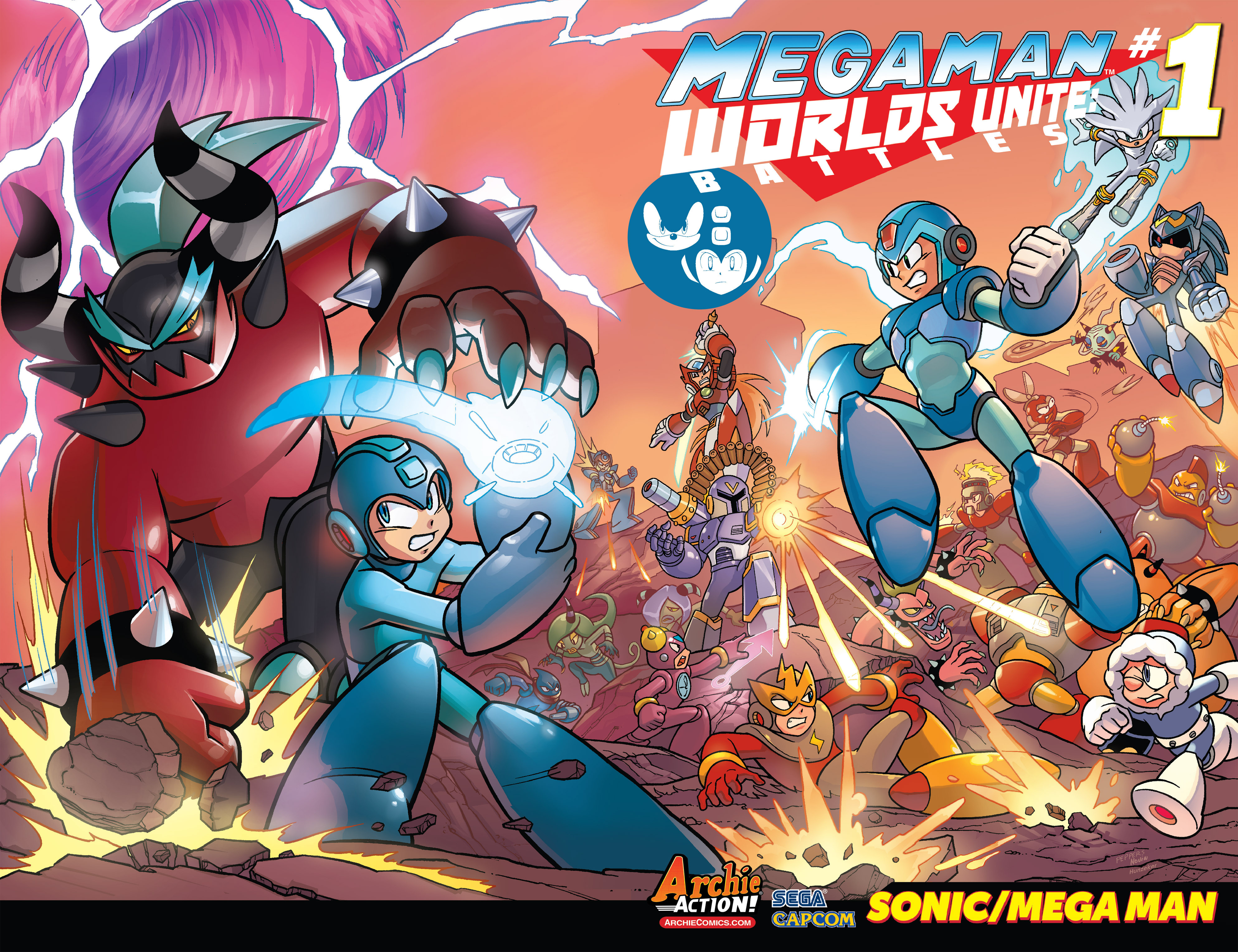 Read online Mega Man: Worlds Unite Battles comic -  Issue # Full - 2