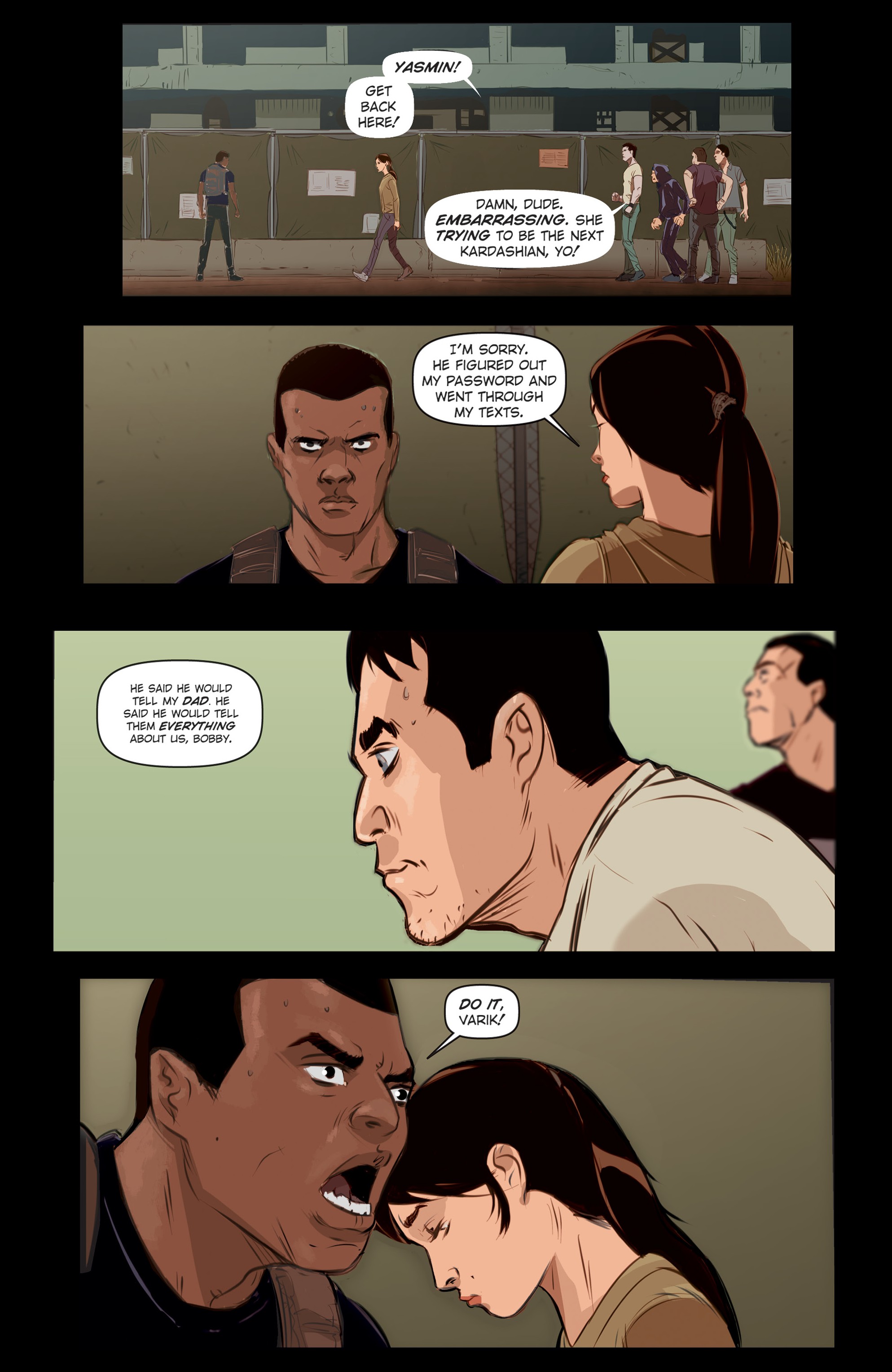 Read online The Warning comic -  Issue #4 - 10