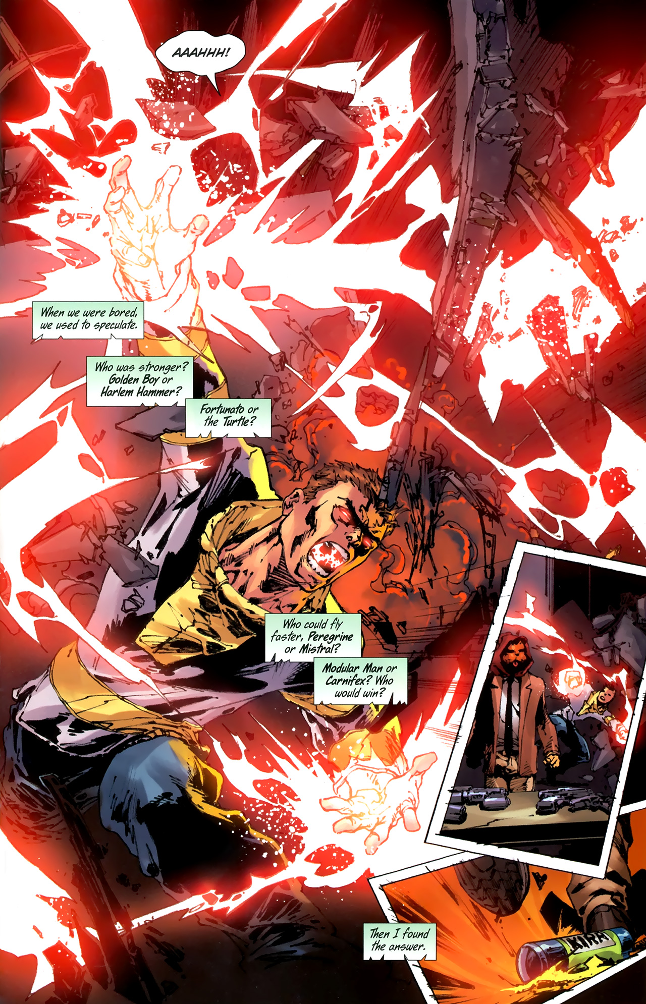 Read online George R.R. Martin's Wild Cards: The Hard Call comic -  Issue #6 - 9