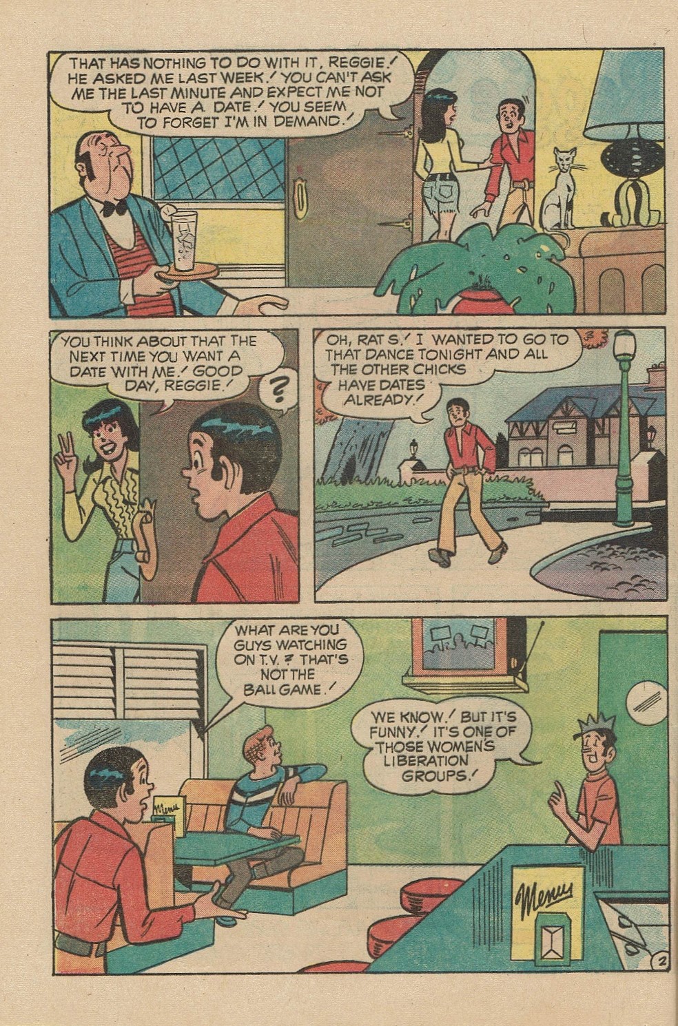 Read online Archie's TV Laugh-Out comic -  Issue #14 - 35