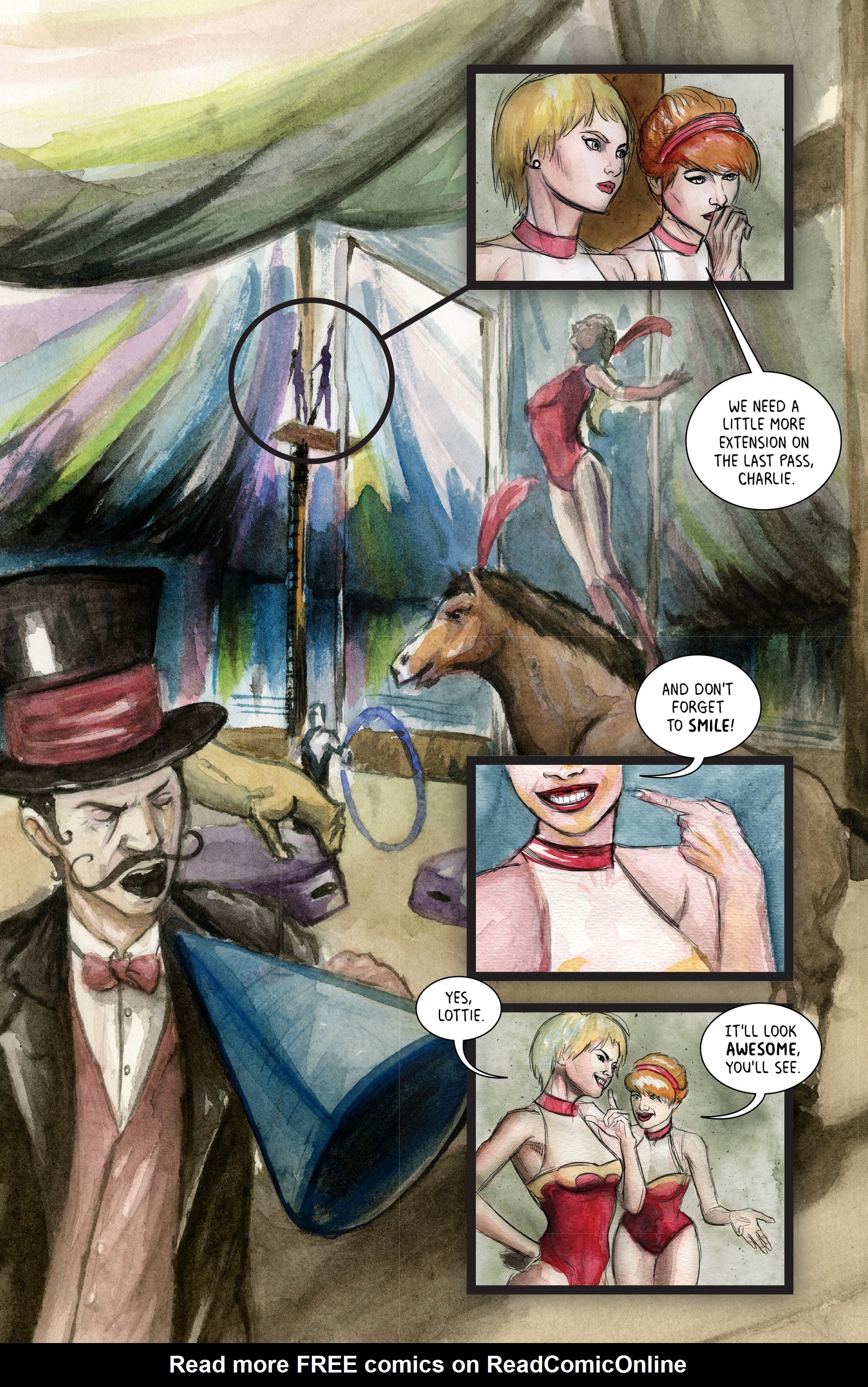 Read online Made Up: Zombie Clown Circus comic -  Issue # Full - 5