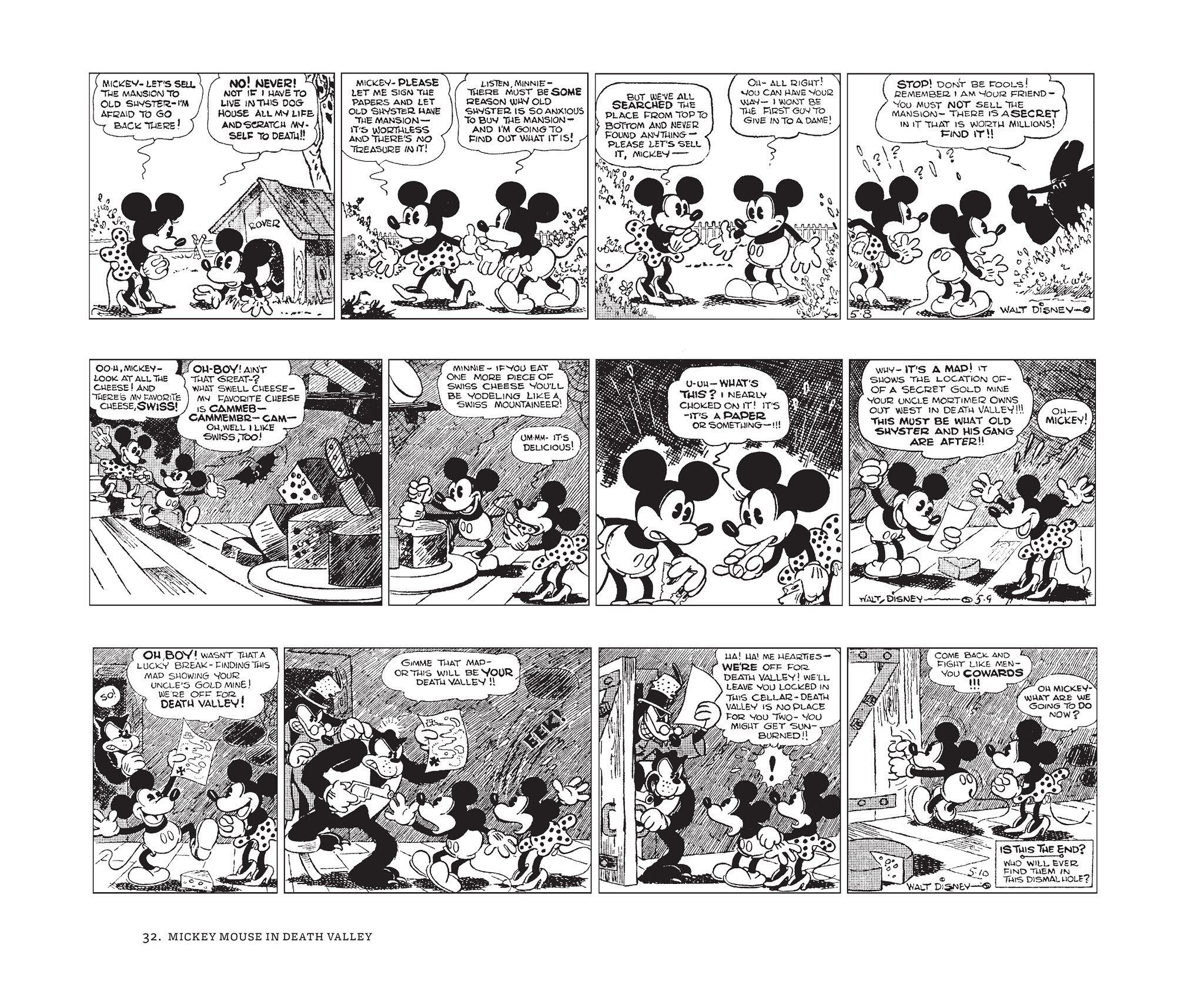 Read online Walt Disney's Mickey Mouse by Floyd Gottfredson comic -  Issue # TPB 1 (Part 1) - 32
