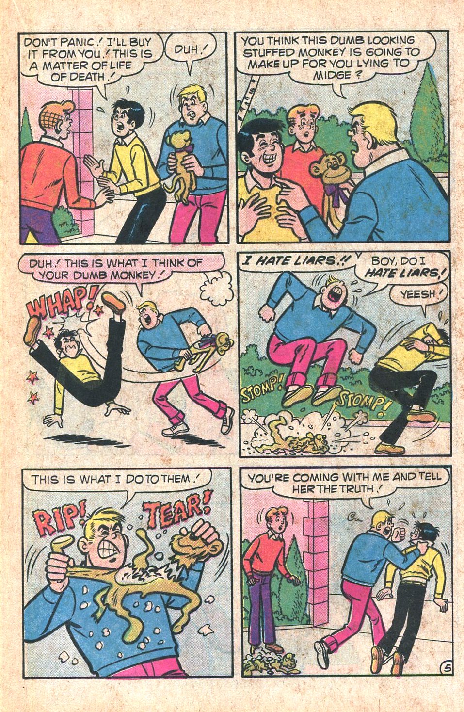 Read online Reggie and Me (1966) comic -  Issue #109 - 17
