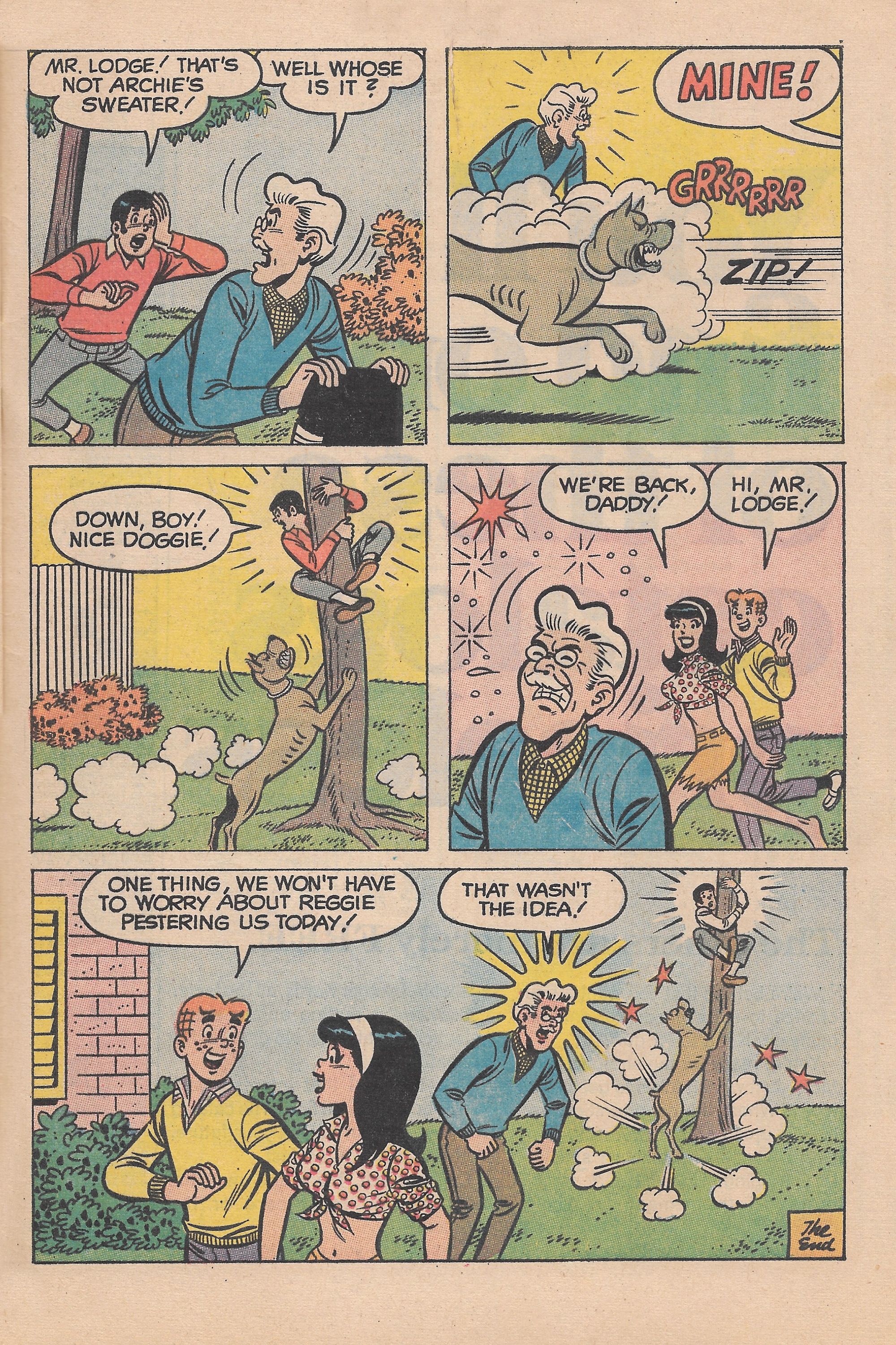 Read online Reggie and Me (1966) comic -  Issue #39 - 33