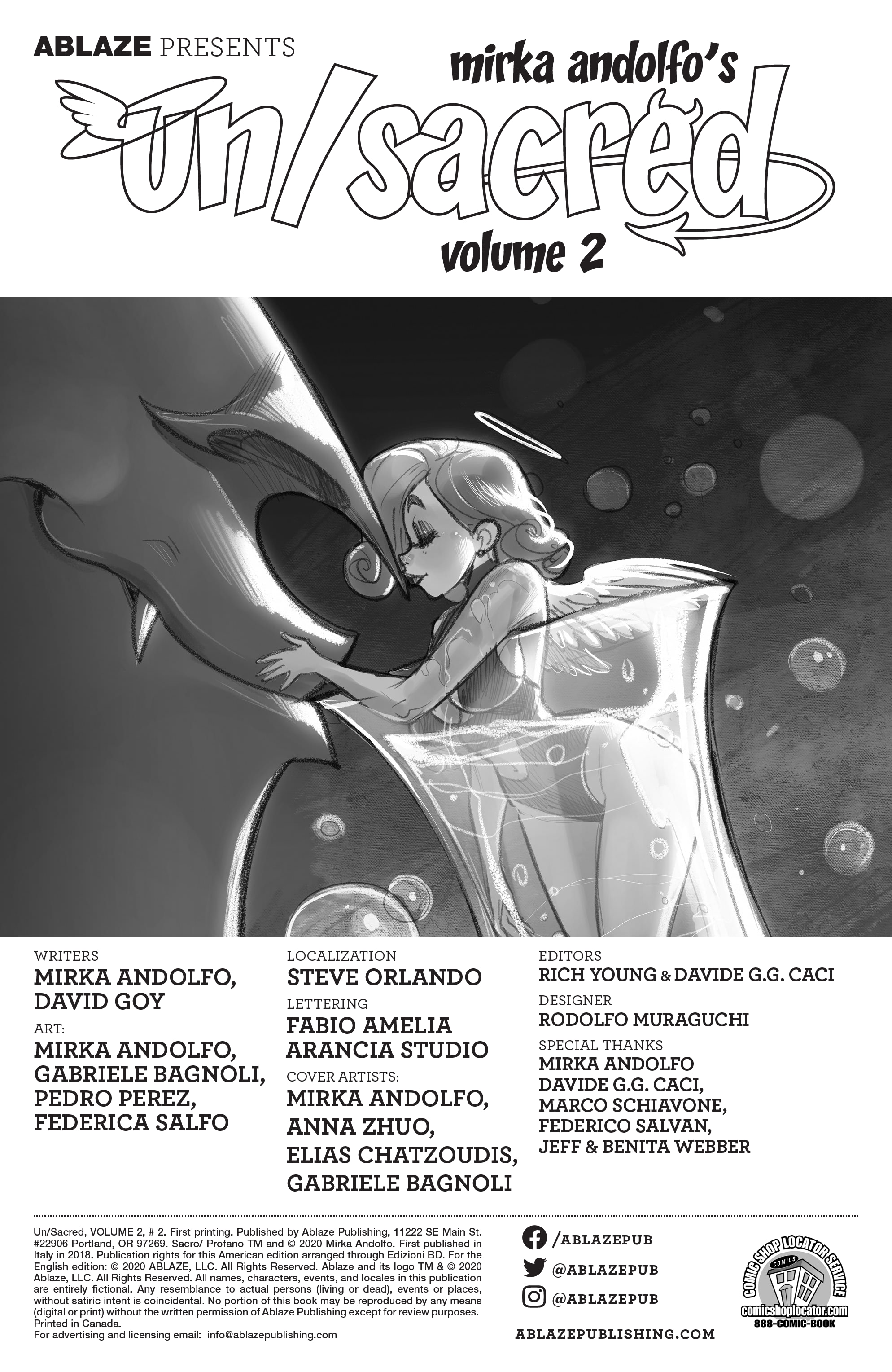 Read online Un/Sacred Vol. 2 comic -  Issue #2 - 2