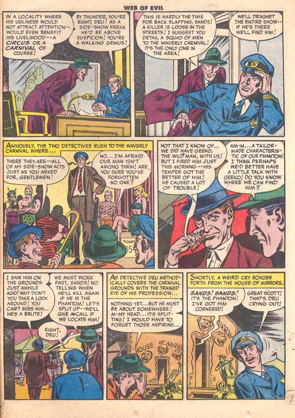 Read online Web of Evil comic -  Issue #8 - 23