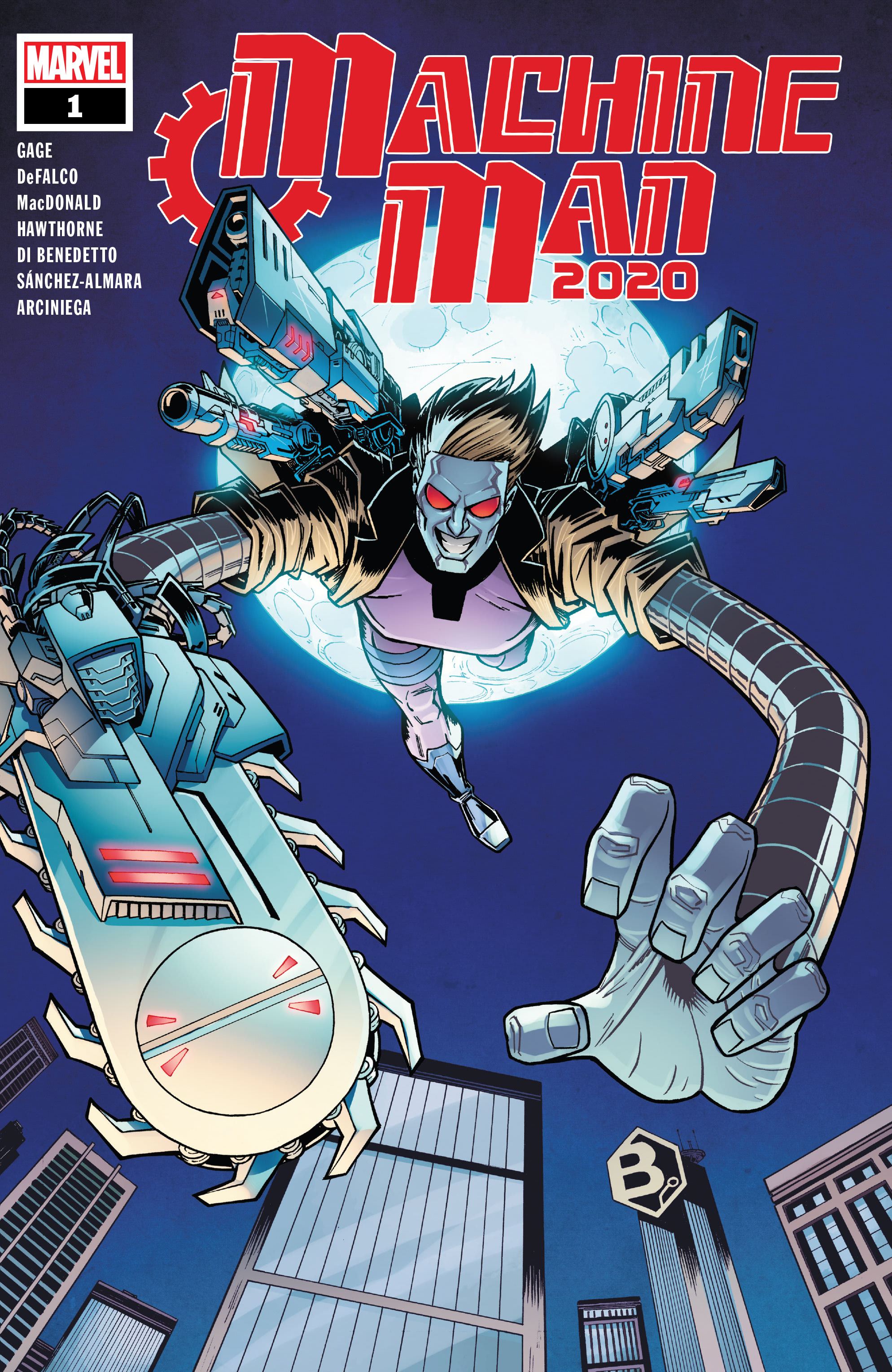 Read online 2020 Machine Man comic -  Issue #1 - 1
