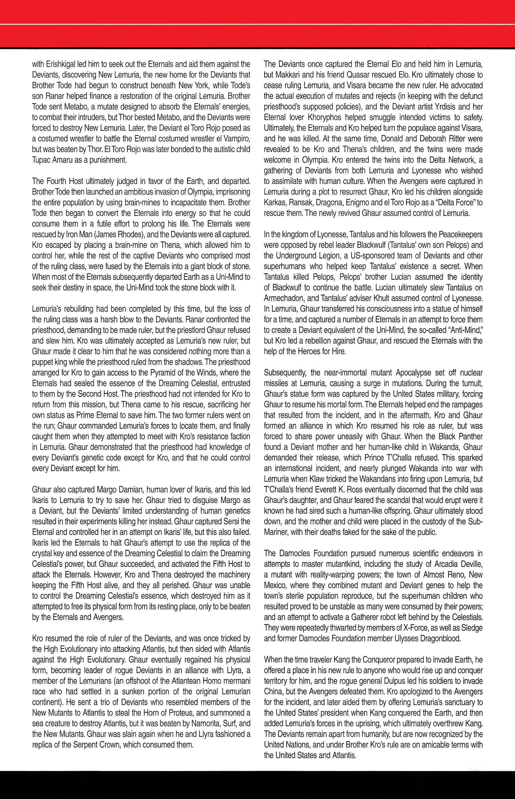 Read online Official Handbook of the Marvel Universe A to Z comic -  Issue # TPB 3 (Part 2) - 39