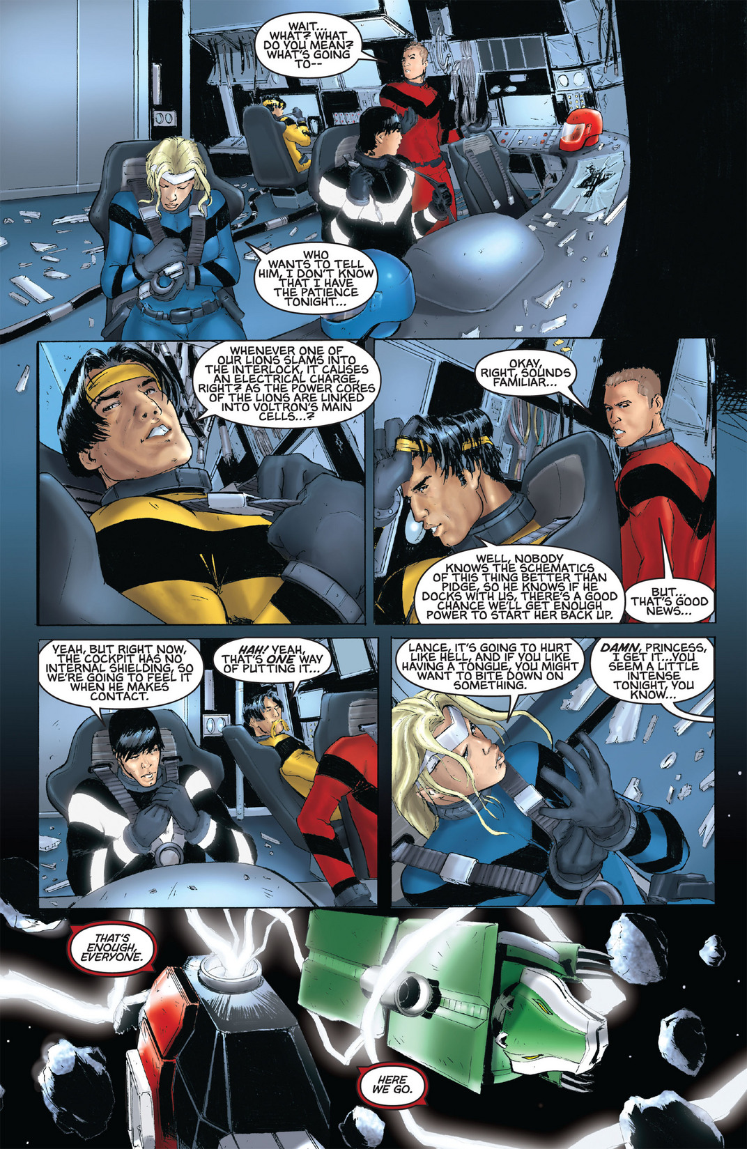 Read online Voltron comic -  Issue #8 - 12