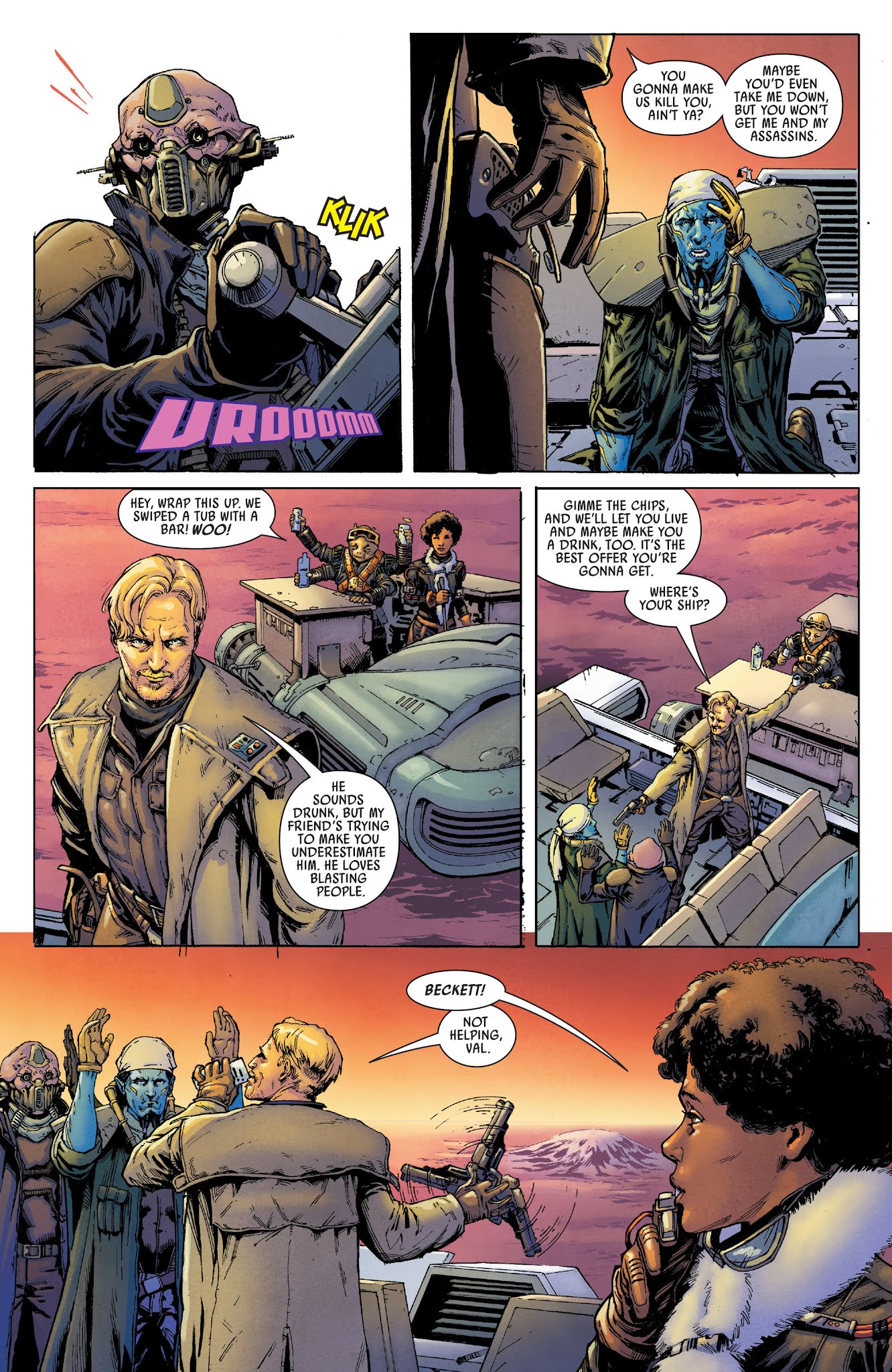 Read online Star Wars: Beckett comic -  Issue # Full - 12