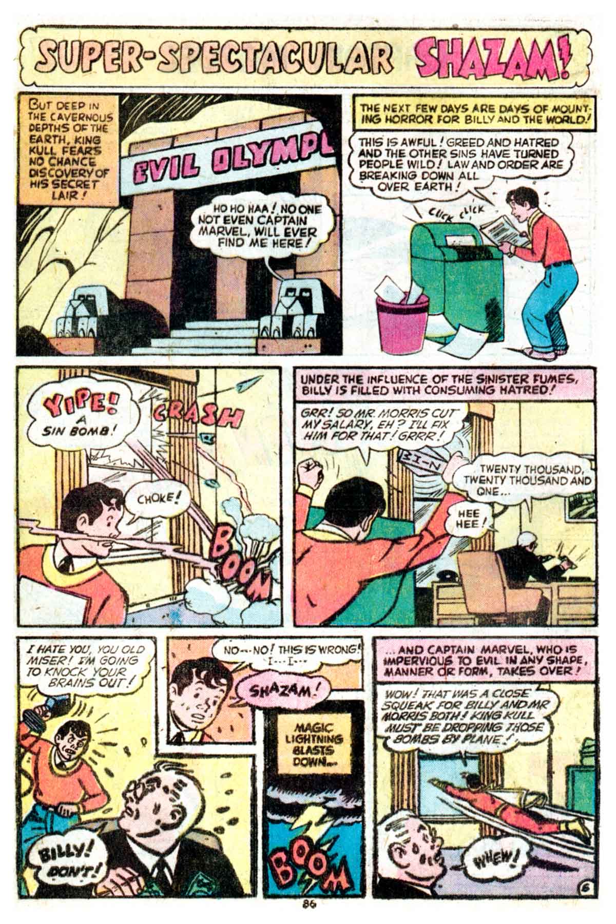 Read online Shazam! (1973) comic -  Issue #16 - 86