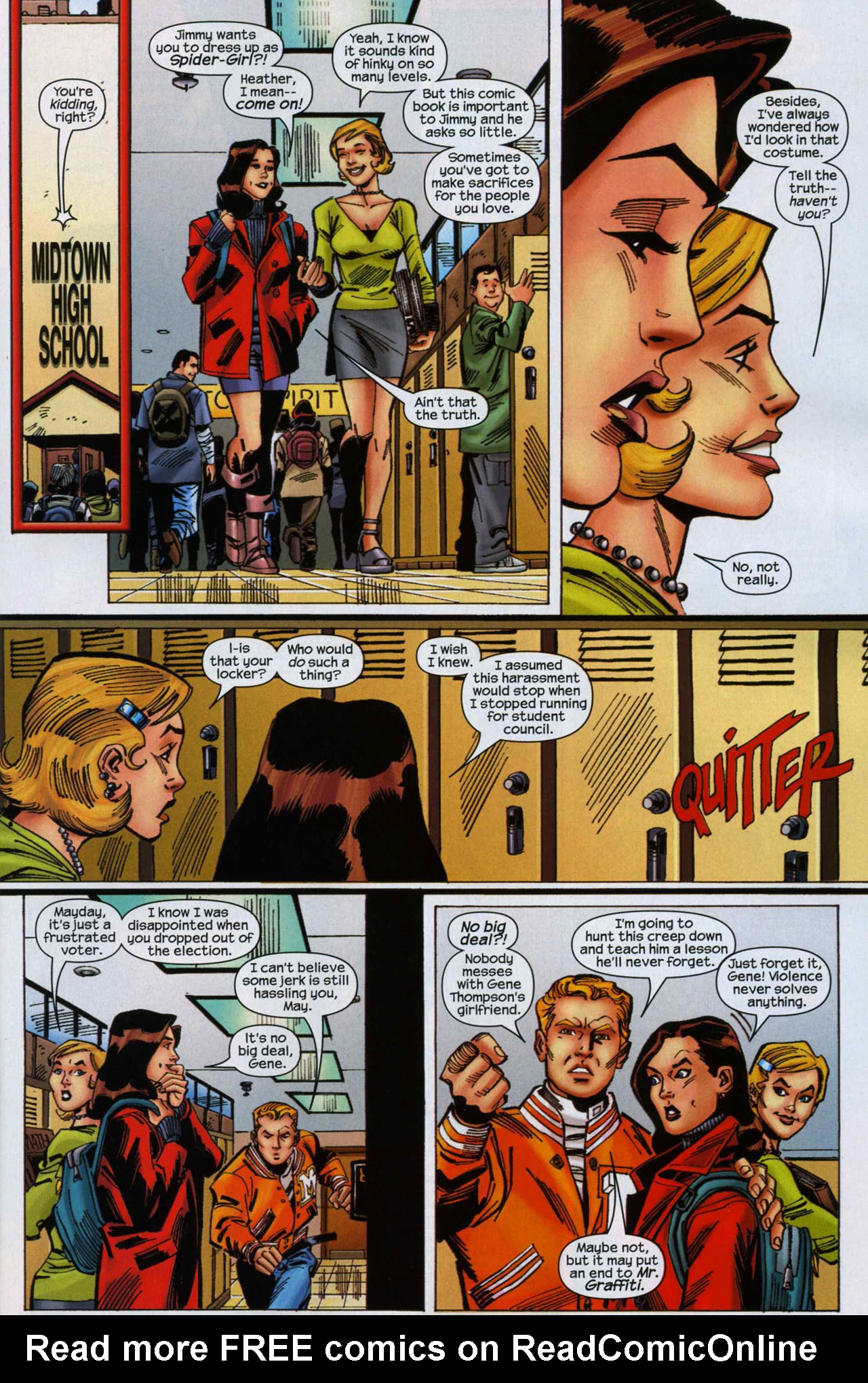 Read online Amazing Spider-Girl comic -  Issue #6 - 7