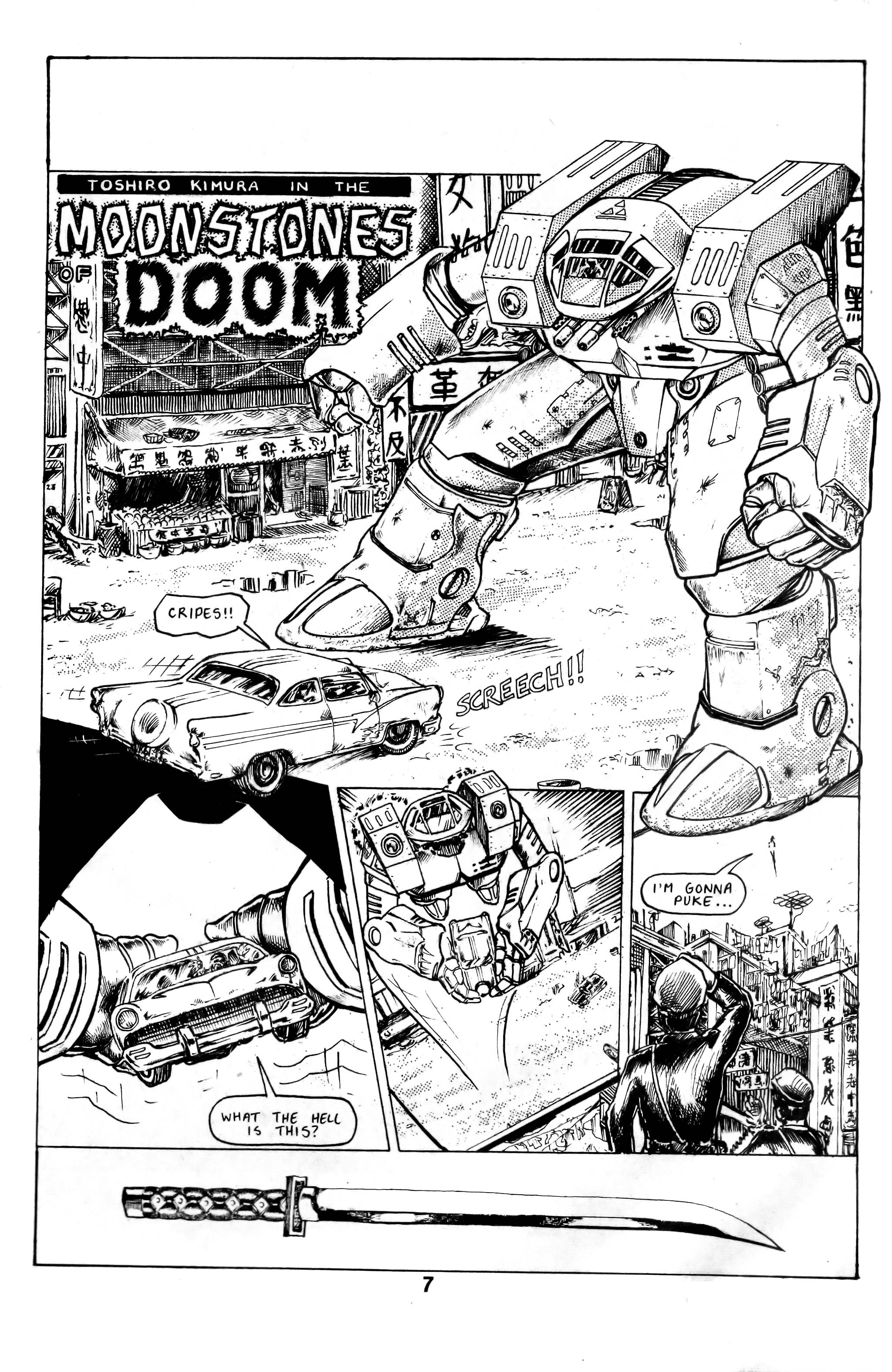 Read online Samurai comic -  Issue #9 - 9