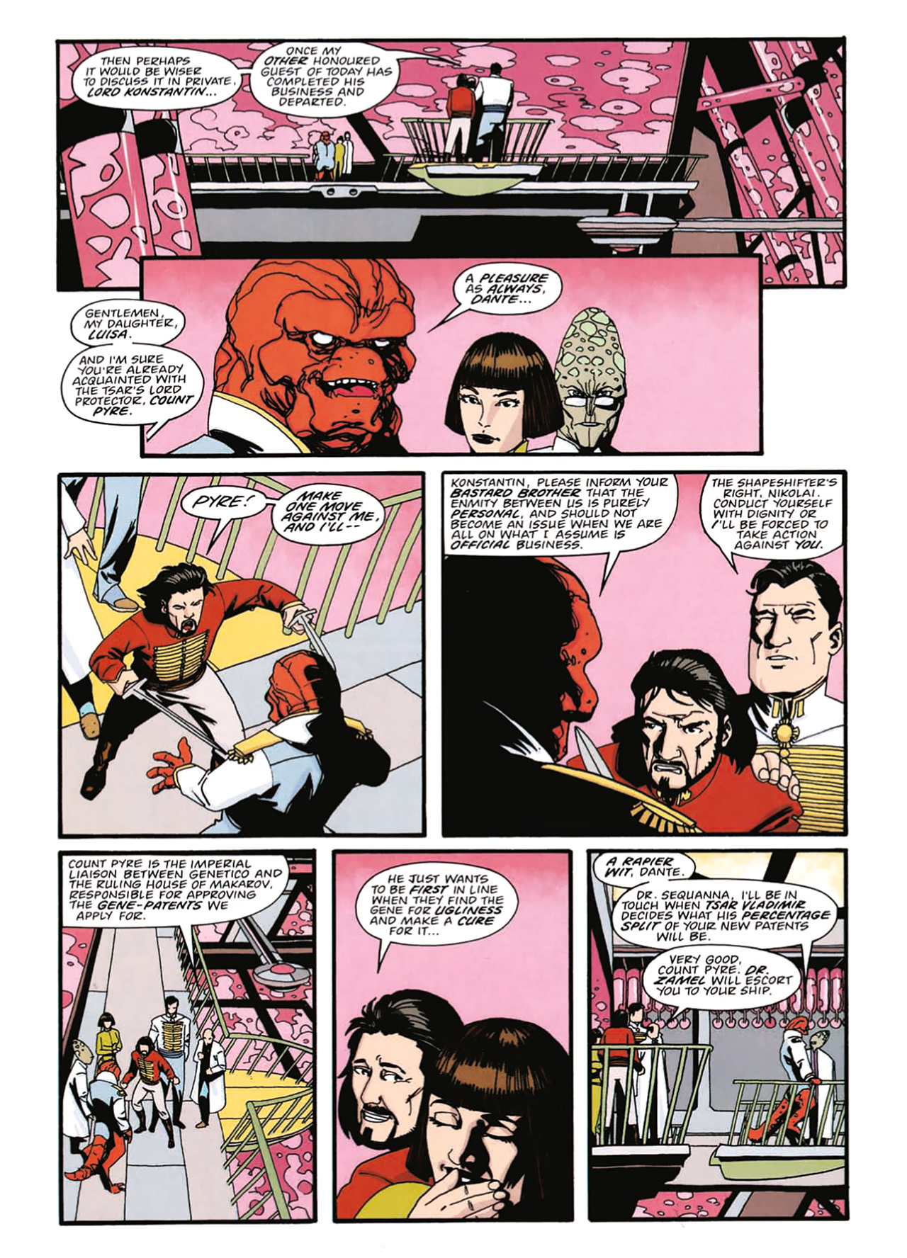 Read online Nikolai Dante comic -  Issue # TPB 2 - 146