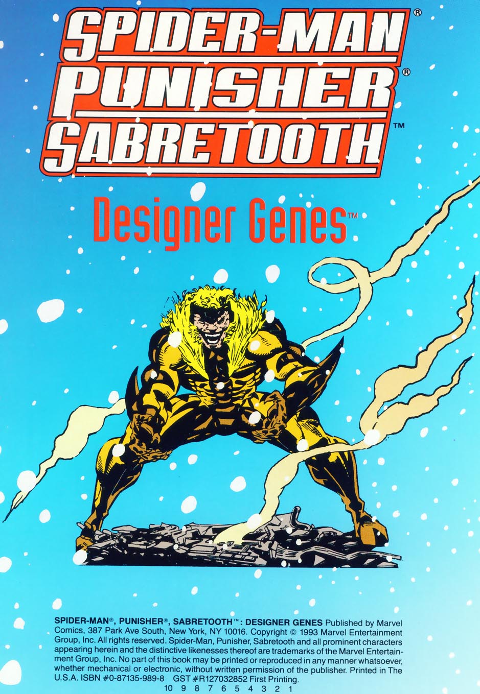 Read online Spider-Man, Punisher, Sabretooth: Designer Genes comic -  Issue # Full - 3