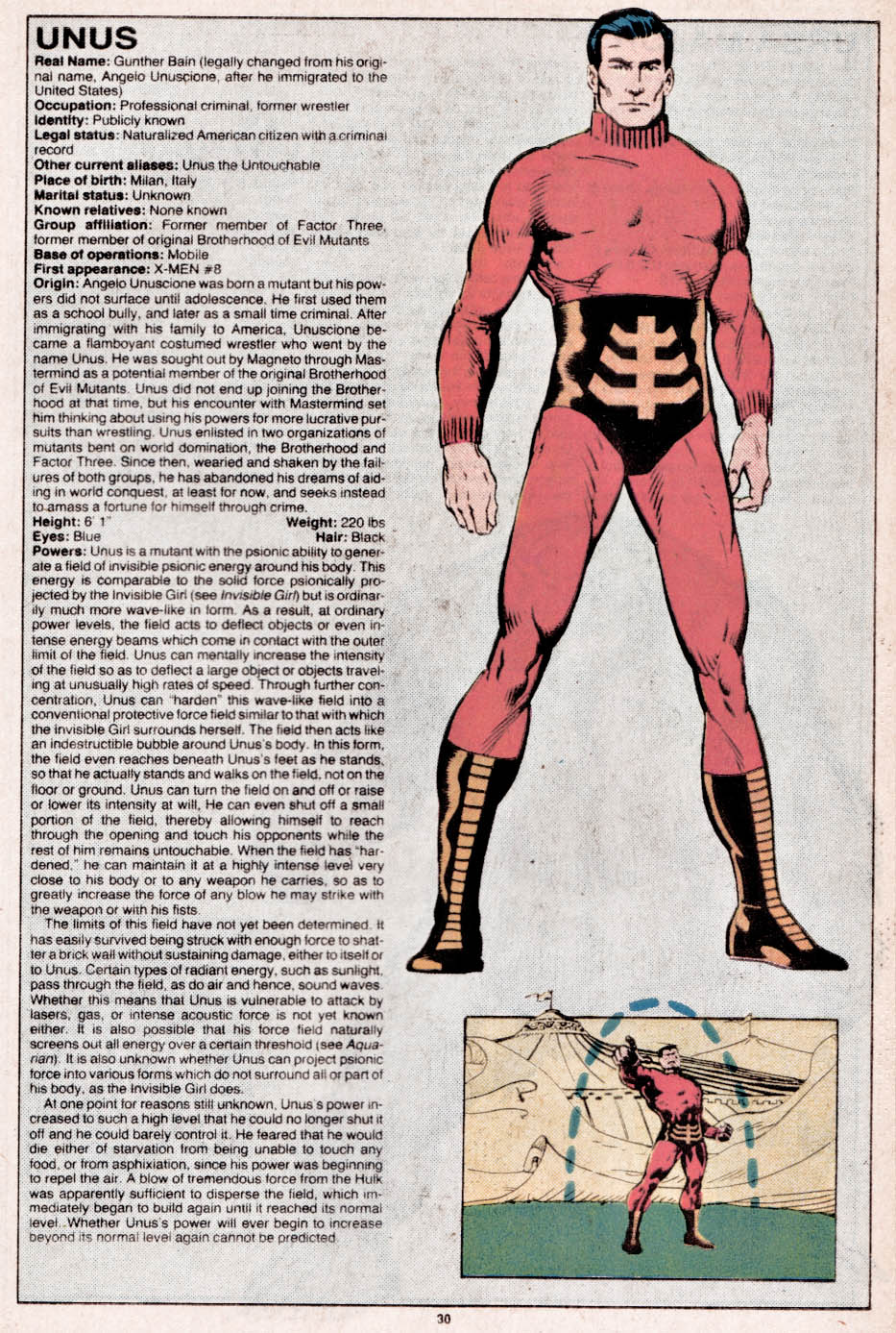 Read online The Official Handbook of the Marvel Universe comic -  Issue #11 - 31