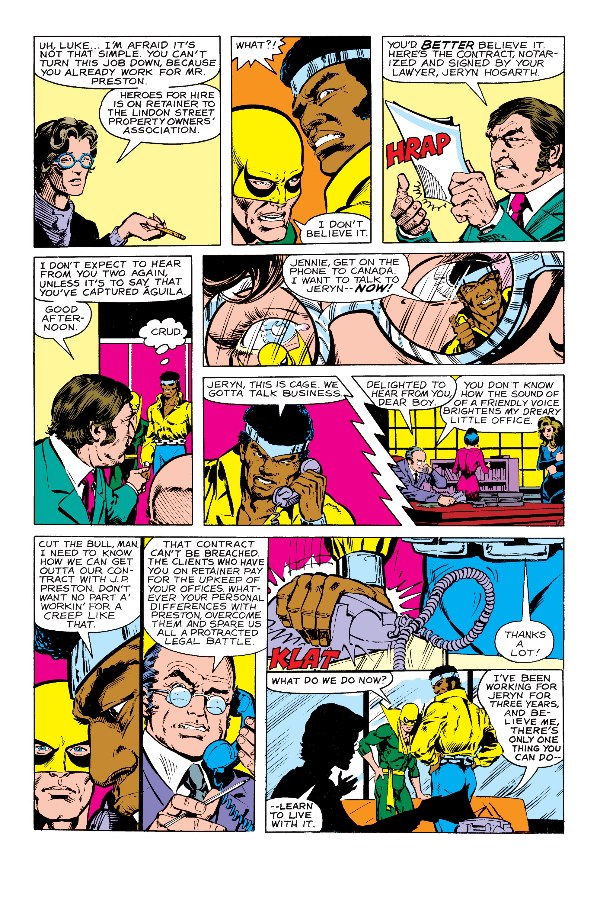 Read online Power Man and Iron Fist Epic Collection: Heroes For Hire comic -  Issue # TPB (Part 2) - 92