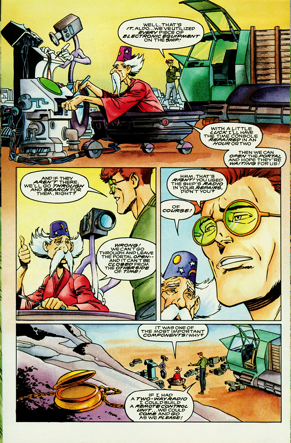 Read online Captain Sternn: Running Out of Time comic -  Issue #3 - 32