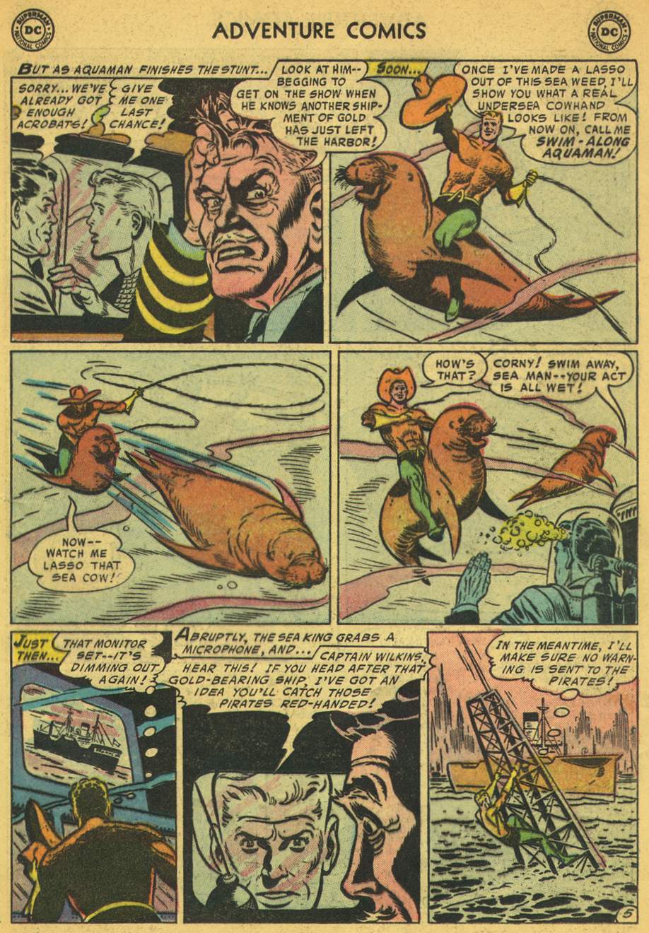 Read online Adventure Comics (1938) comic -  Issue #214 - 21