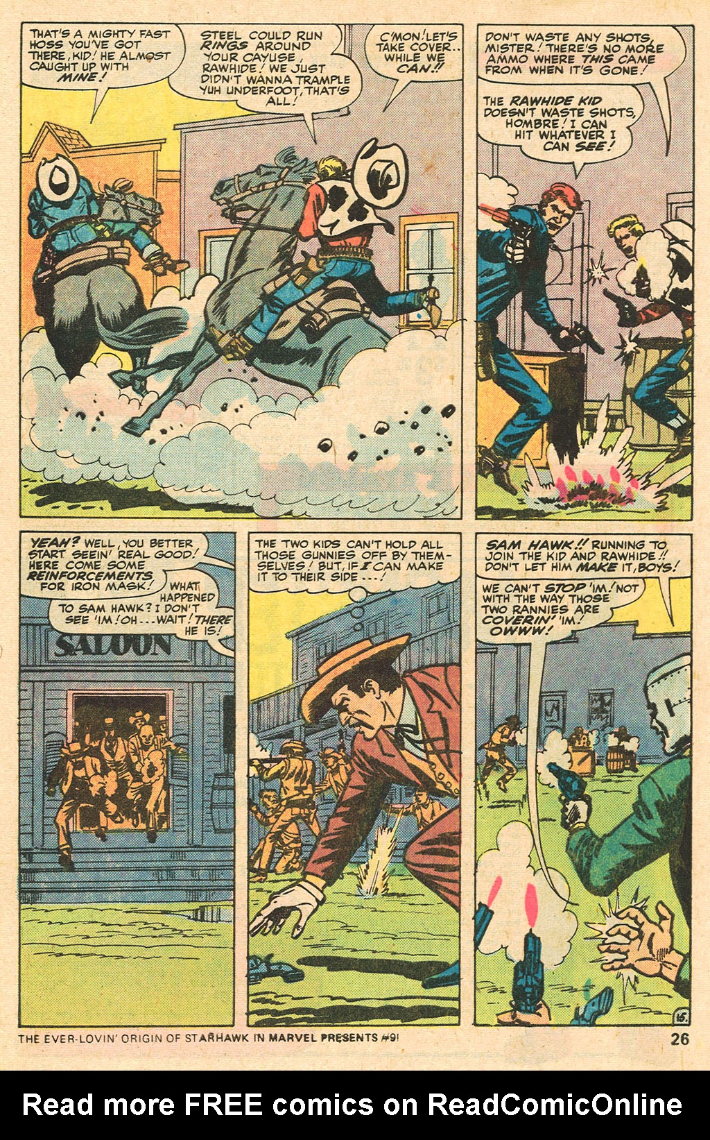Read online Kid Colt Outlaw comic -  Issue #215 - 28