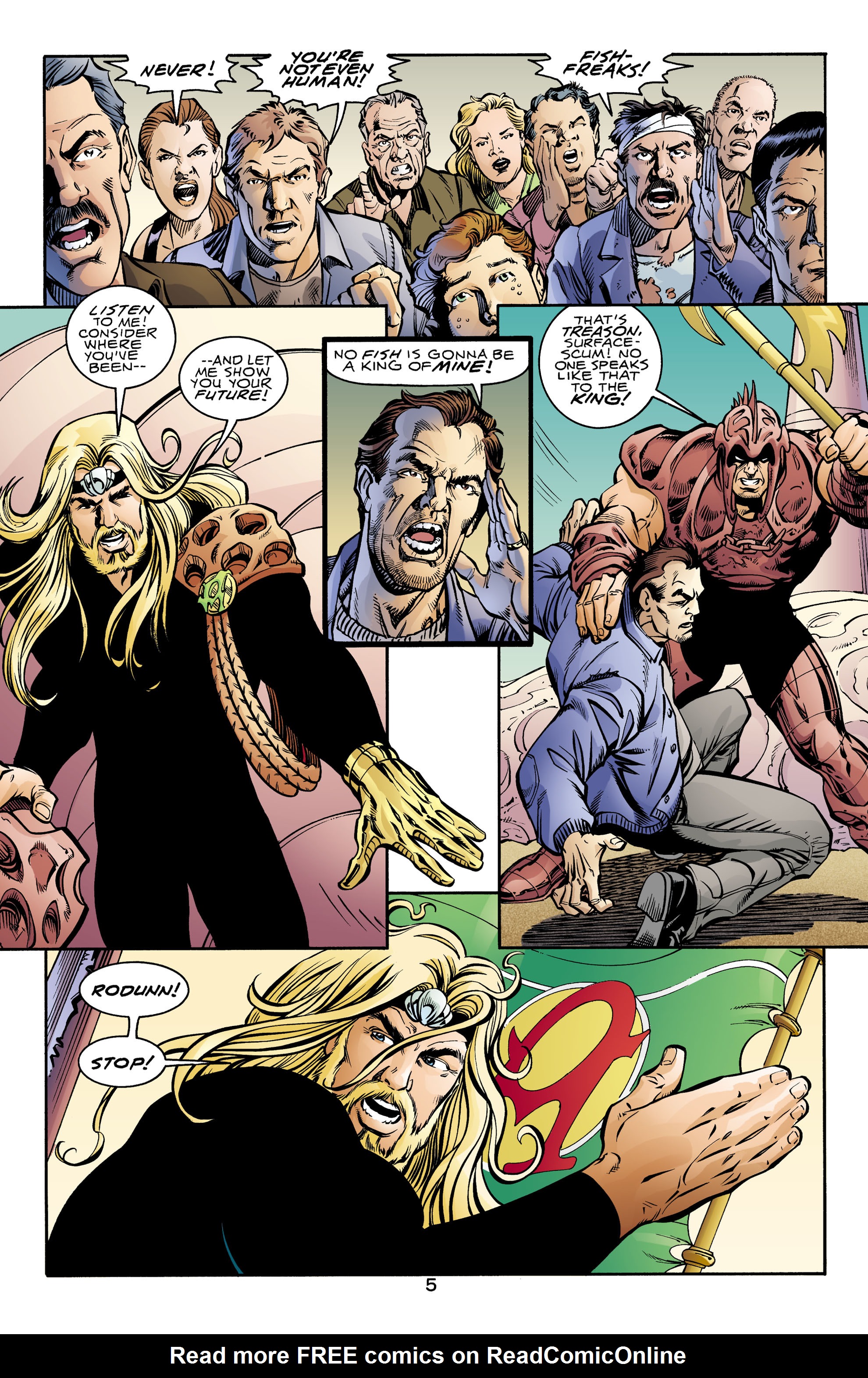 Aquaman (1994) Issue #70 #76 - English 5