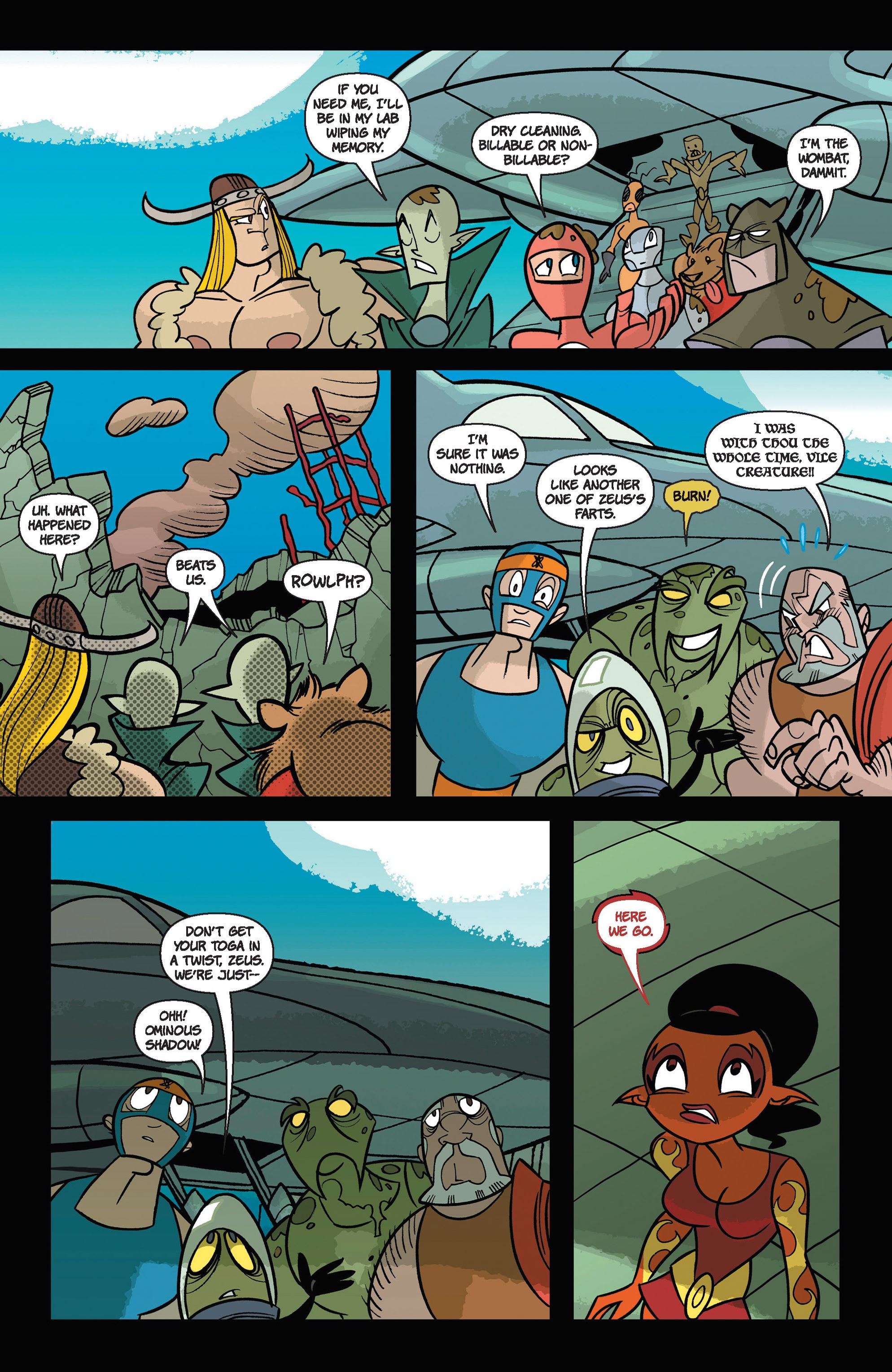 Read online Super Human Resources comic -  Issue #2 - 9