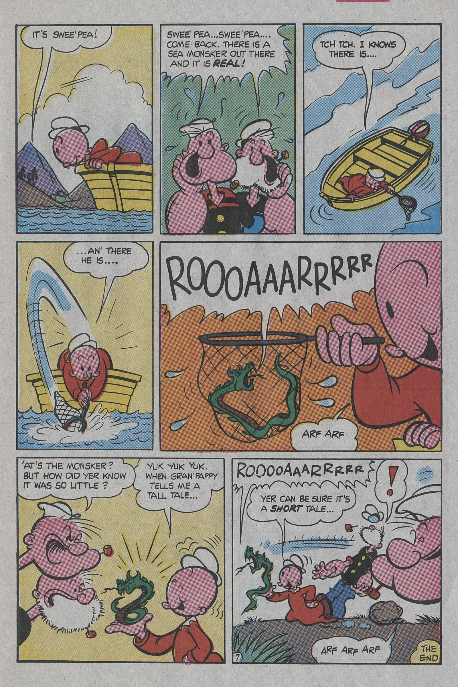 Read online Popeye (1993) comic -  Issue #4 - 23