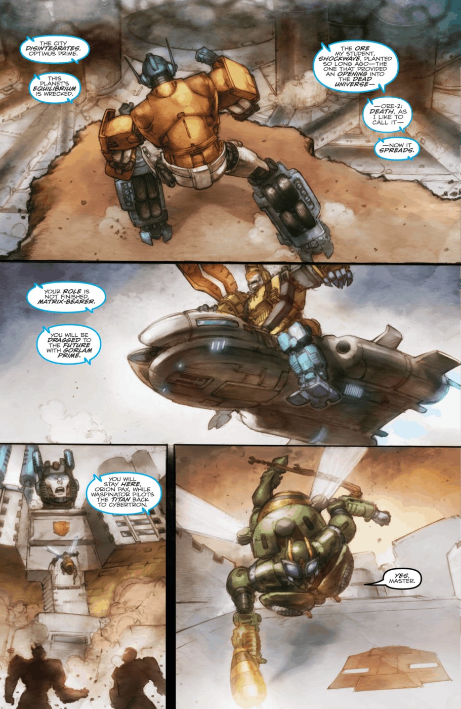 Read online Transformers: Robots In Disguise (2012) comic -  Issue #19 - 21
