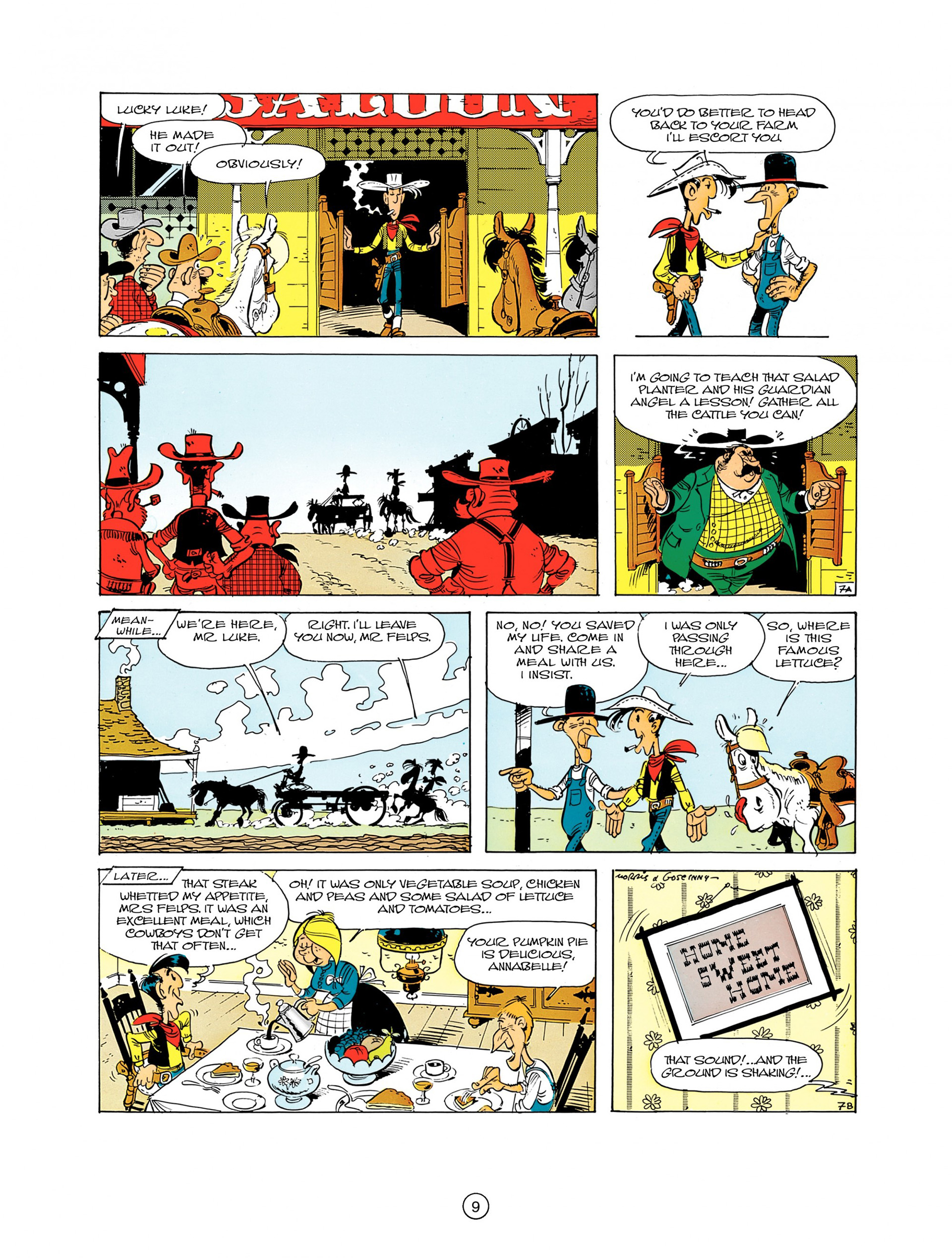 Read online A Lucky Luke Adventure comic -  Issue #7 - 9