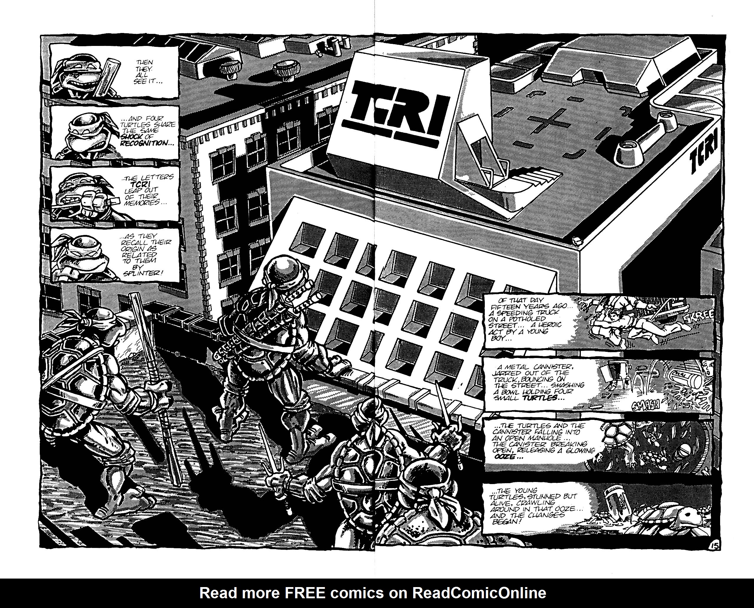 Read online Teenage Mutant Ninja Turtles (1984) comic -  Issue #4 - 15