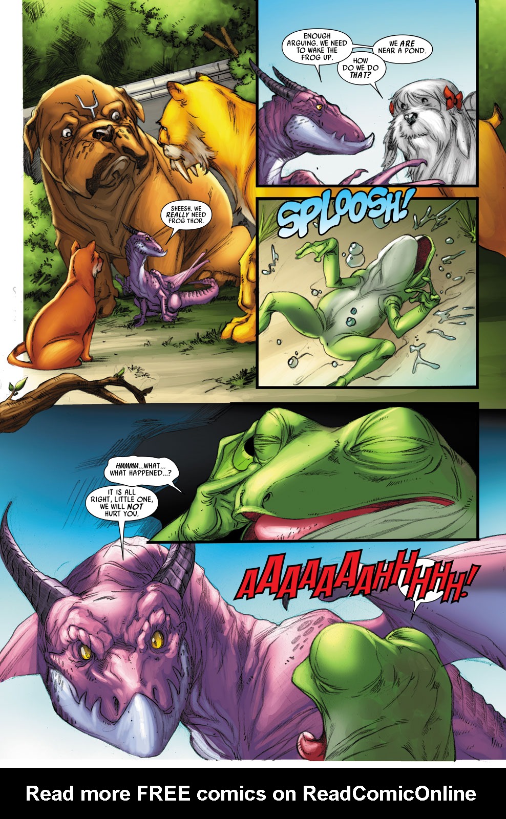 Read online Lockjaw And The Pet Avengers Unleashed comic -  Issue #1 - 17