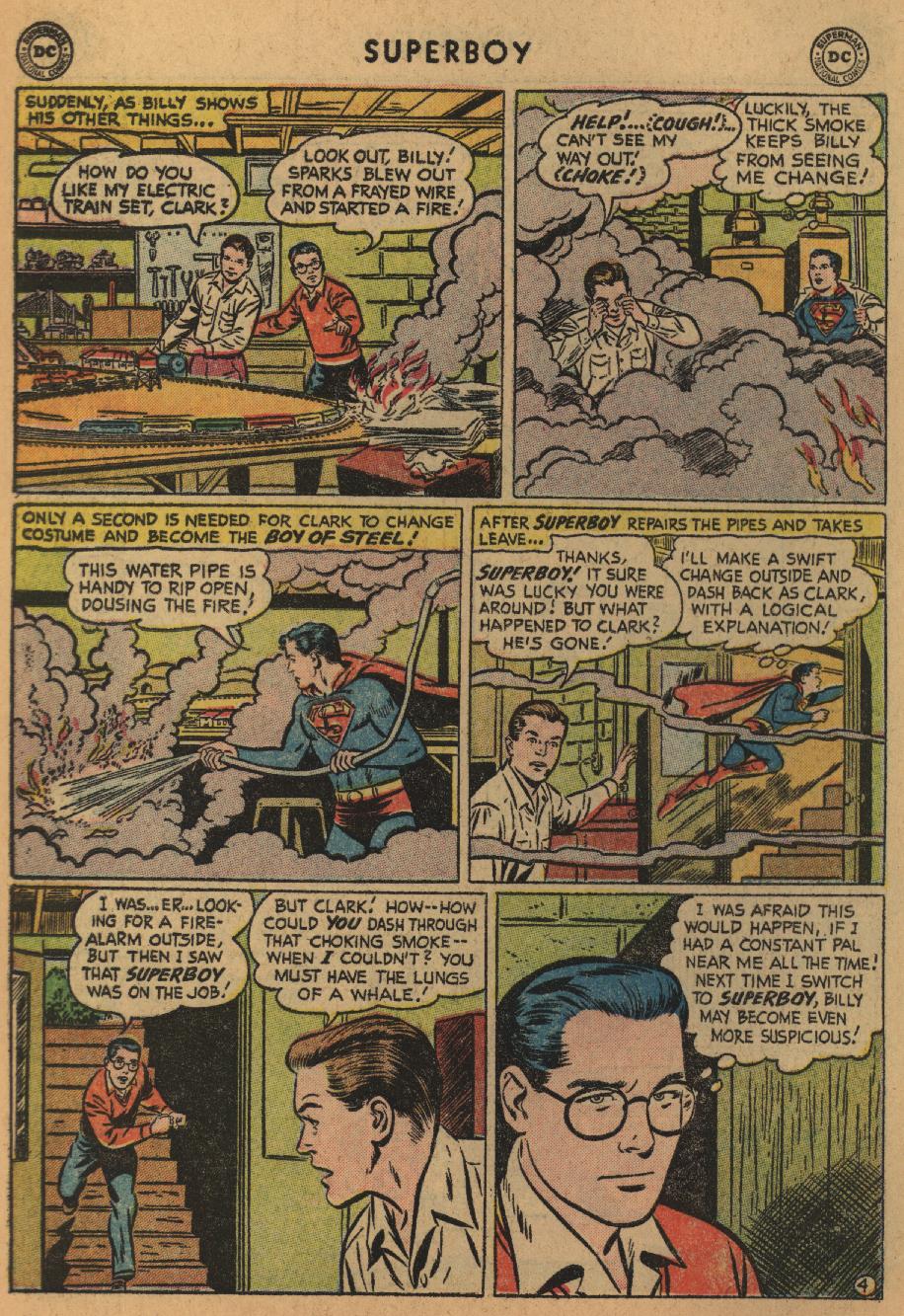 Read online Superboy (1949) comic -  Issue #47 - 5
