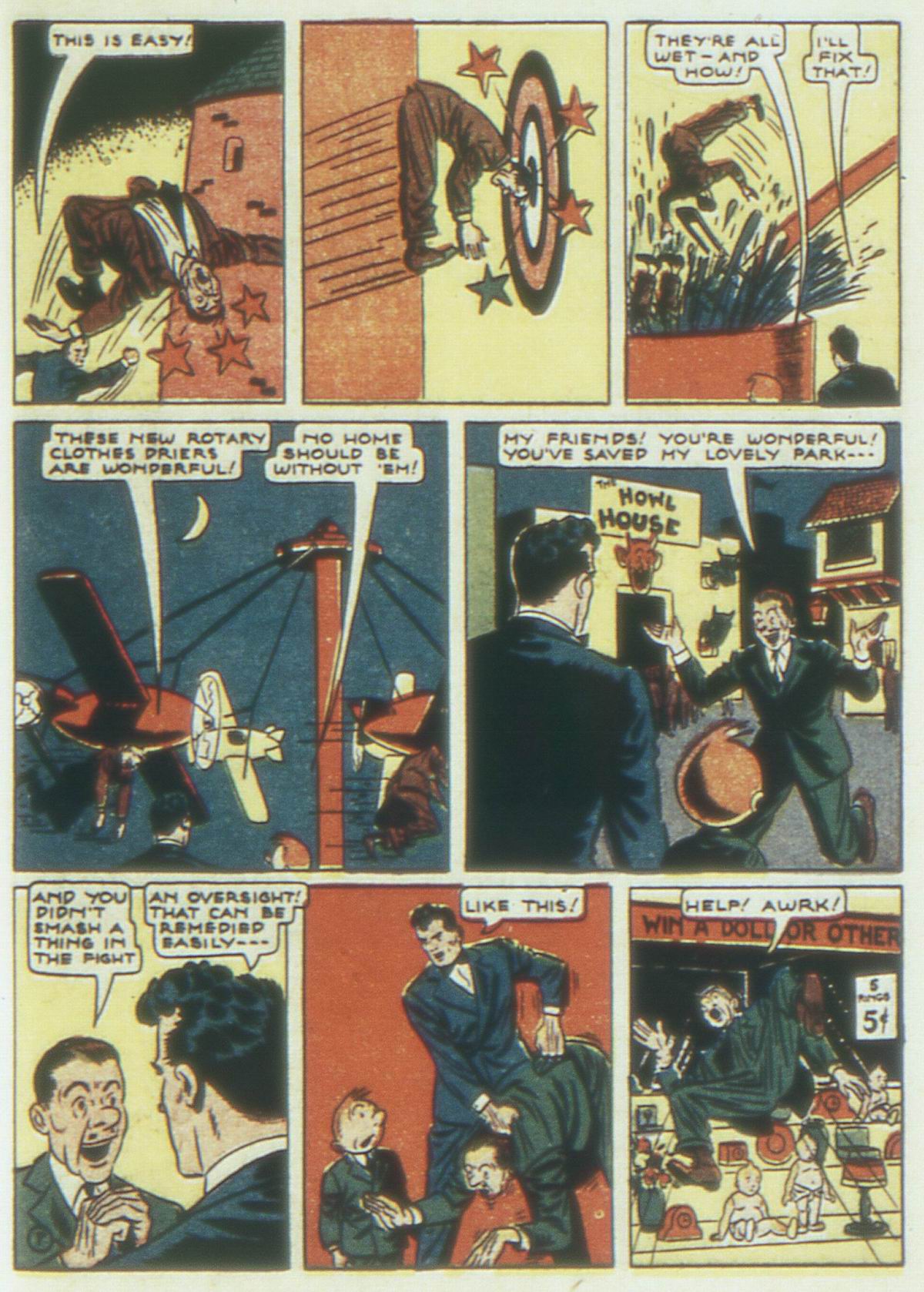 Read online Detective Comics (1937) comic -  Issue #62 - 65