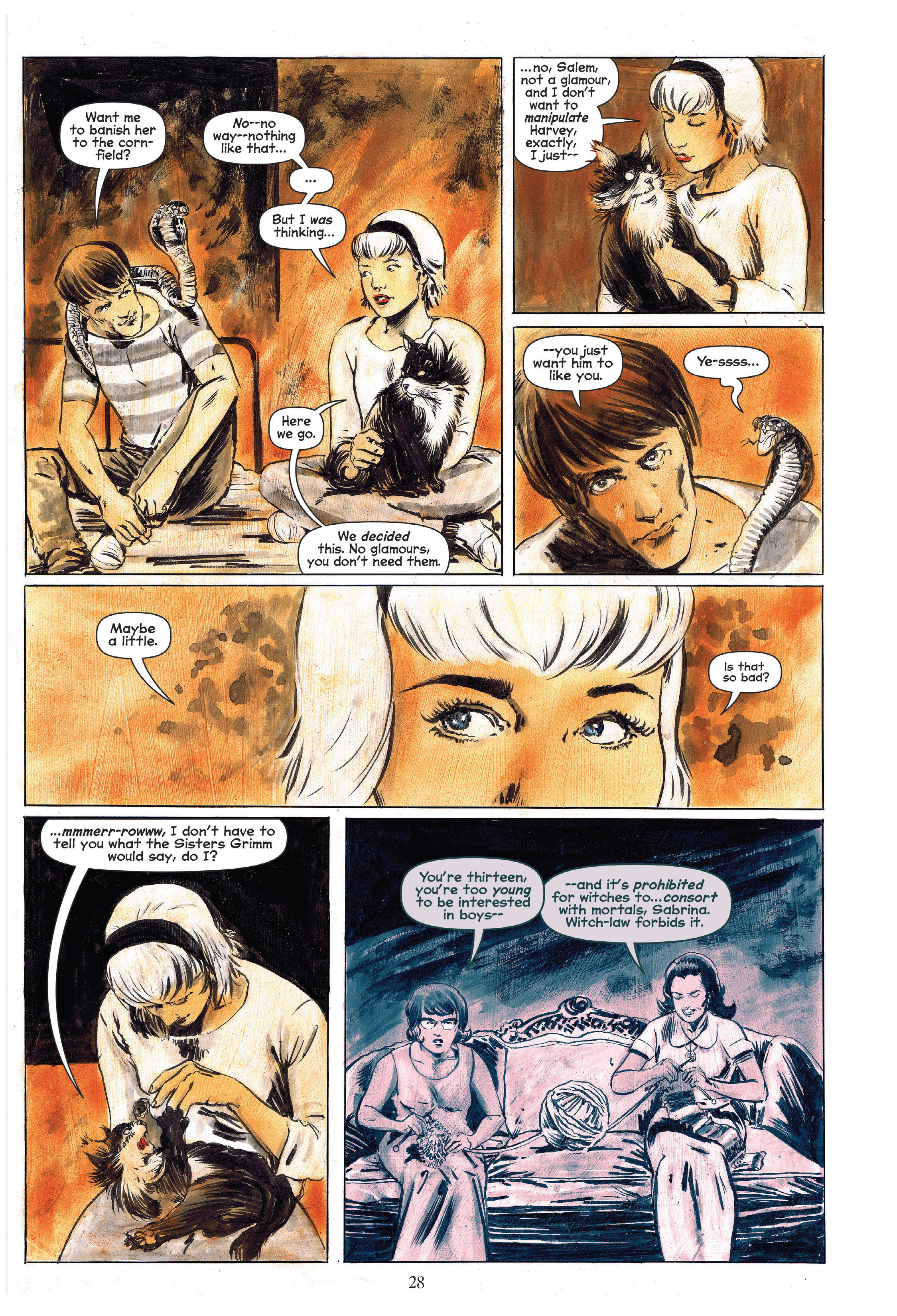 Read online Chilling Adventures of Sabrina: Occult Edition comic -  Issue # TPB (Part 1) - 29