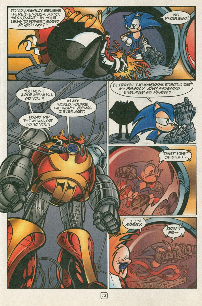 Read online Sonic Super Special comic -  Issue #12 - Sonic and Knuckles visa versa - 30