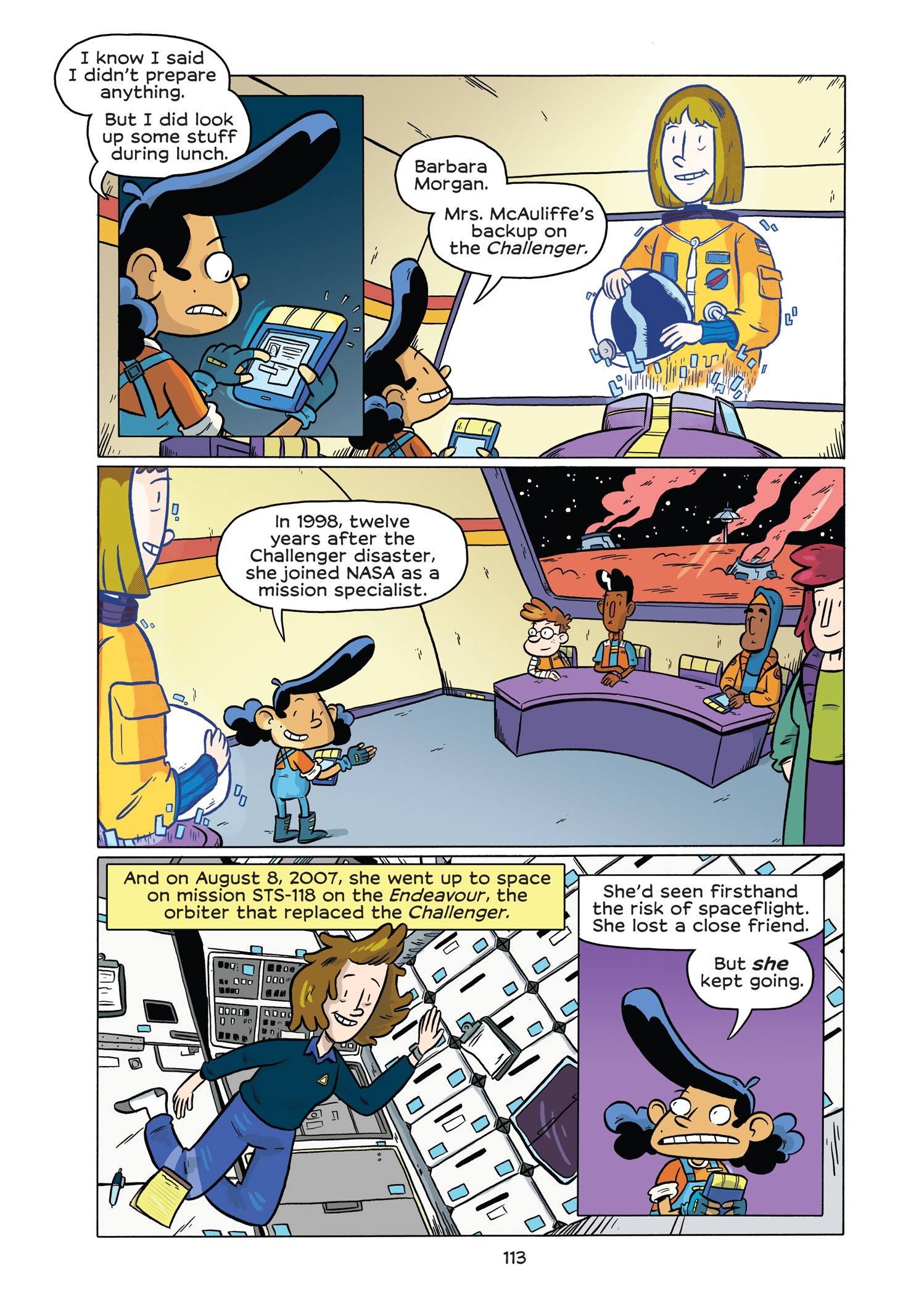 Read online History Comics comic -  Issue # The Challenger Disaster: Tragedy in the Skies - 118