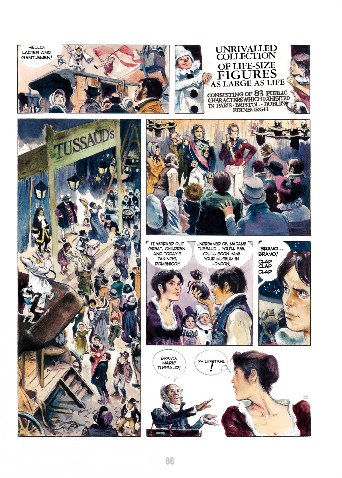 Read online The Fascinating Madame Tussaud comic -  Issue # TPB - 88