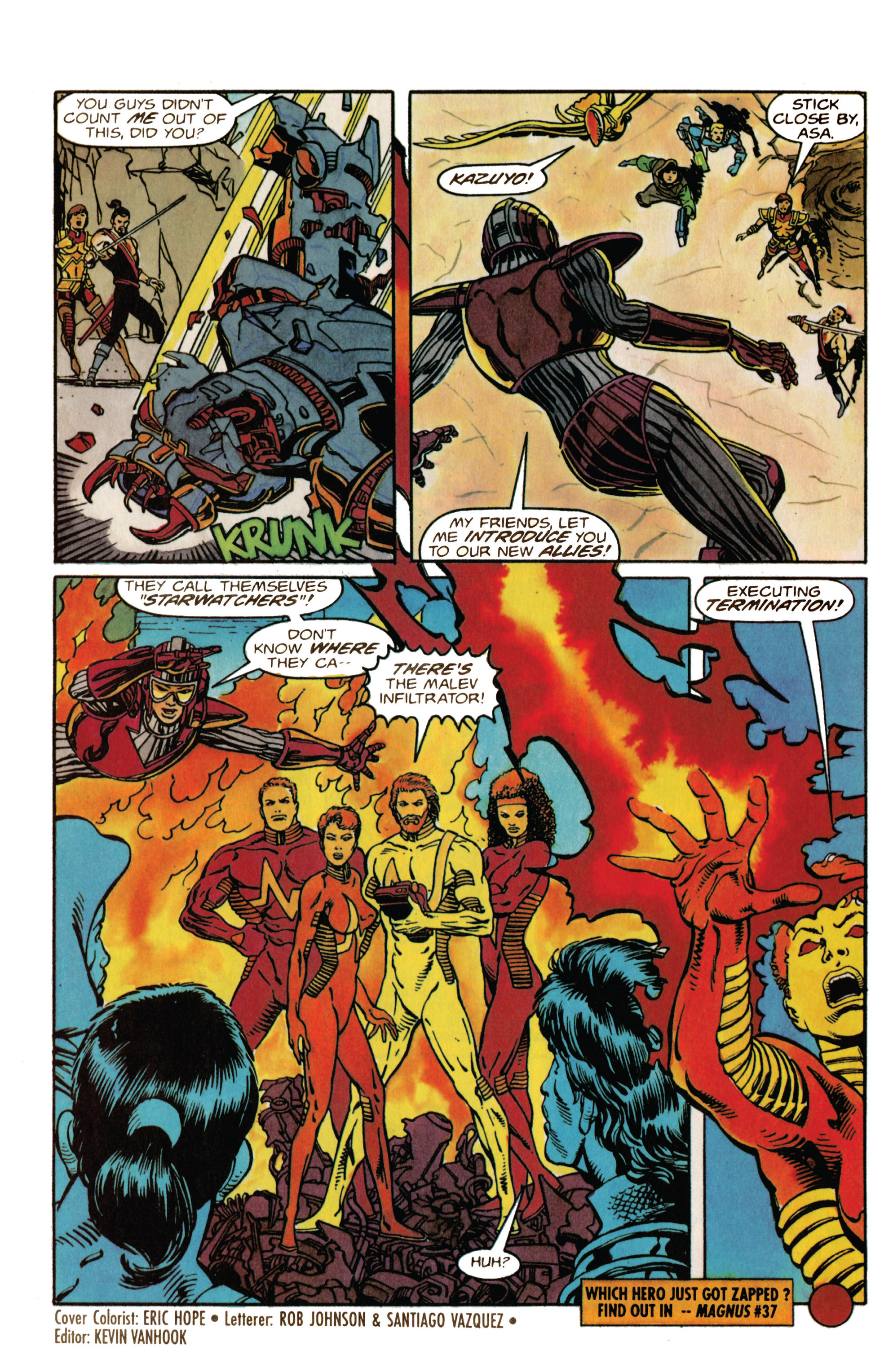 Read online Rai (1992) comic -  Issue #21 - 22