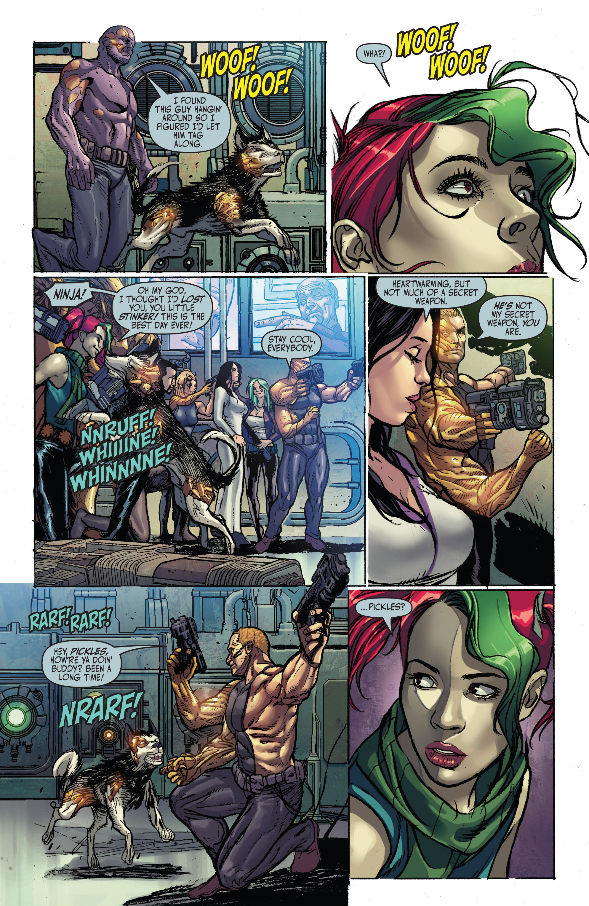 Read online Cyberforce (2012) comic -  Issue #6 - 15