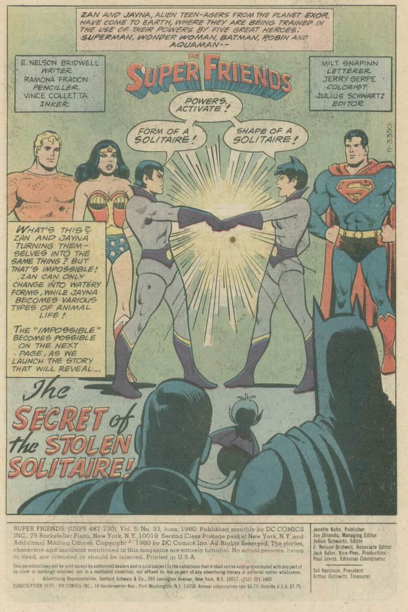 Read online The Super Friends comic -  Issue #33 - 2