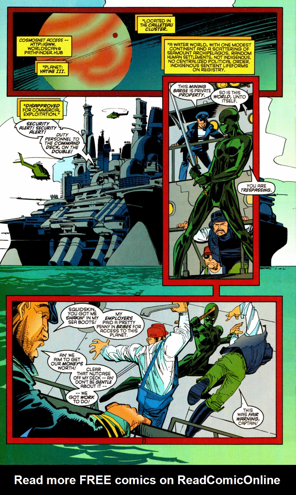 Read online Sovereign Seven comic -  Issue # Annual 2 - 25