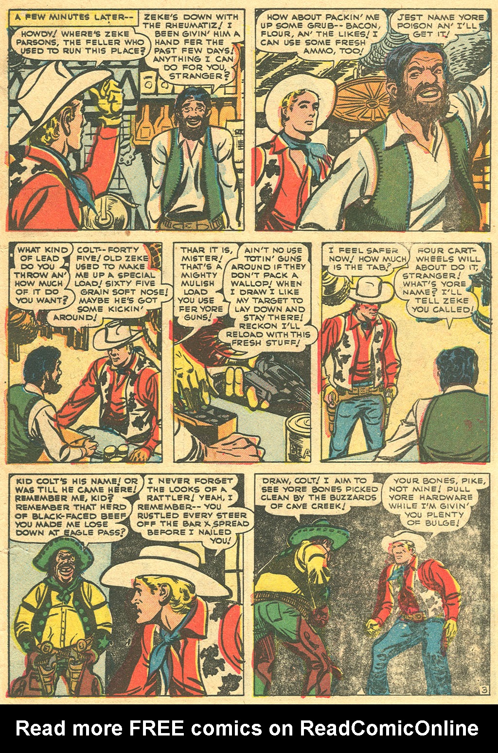 Read online Kid Colt Outlaw comic -  Issue #22 - 5